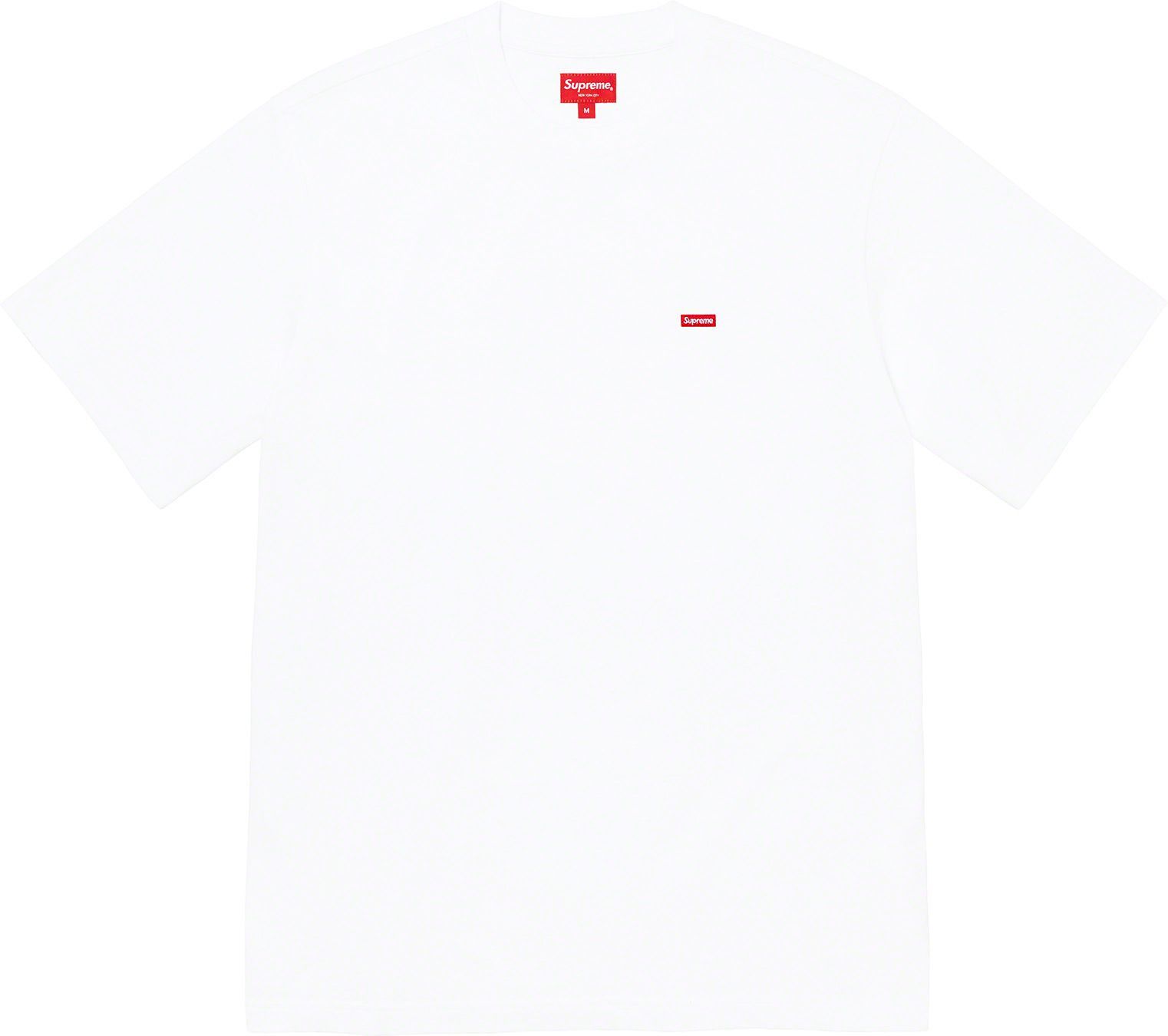 image of Supreme Small Box Tee White Xlarge, Men's