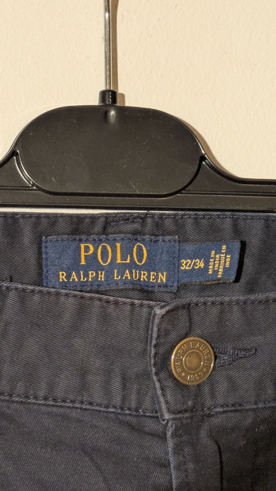 Polo Ralph Lauren 👖 Polo Ralph Lauren Pants – Navy (Size 32/34) Size US 32 / EU 48 - 3 Thumbnail