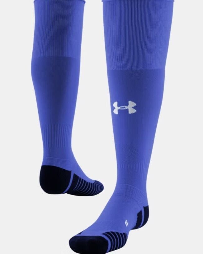 Under Armour Under Armour 1372759 UA Soccer Calf Socks Blue Sz 13-16 Size ONE SIZE - 1 Thumbnail