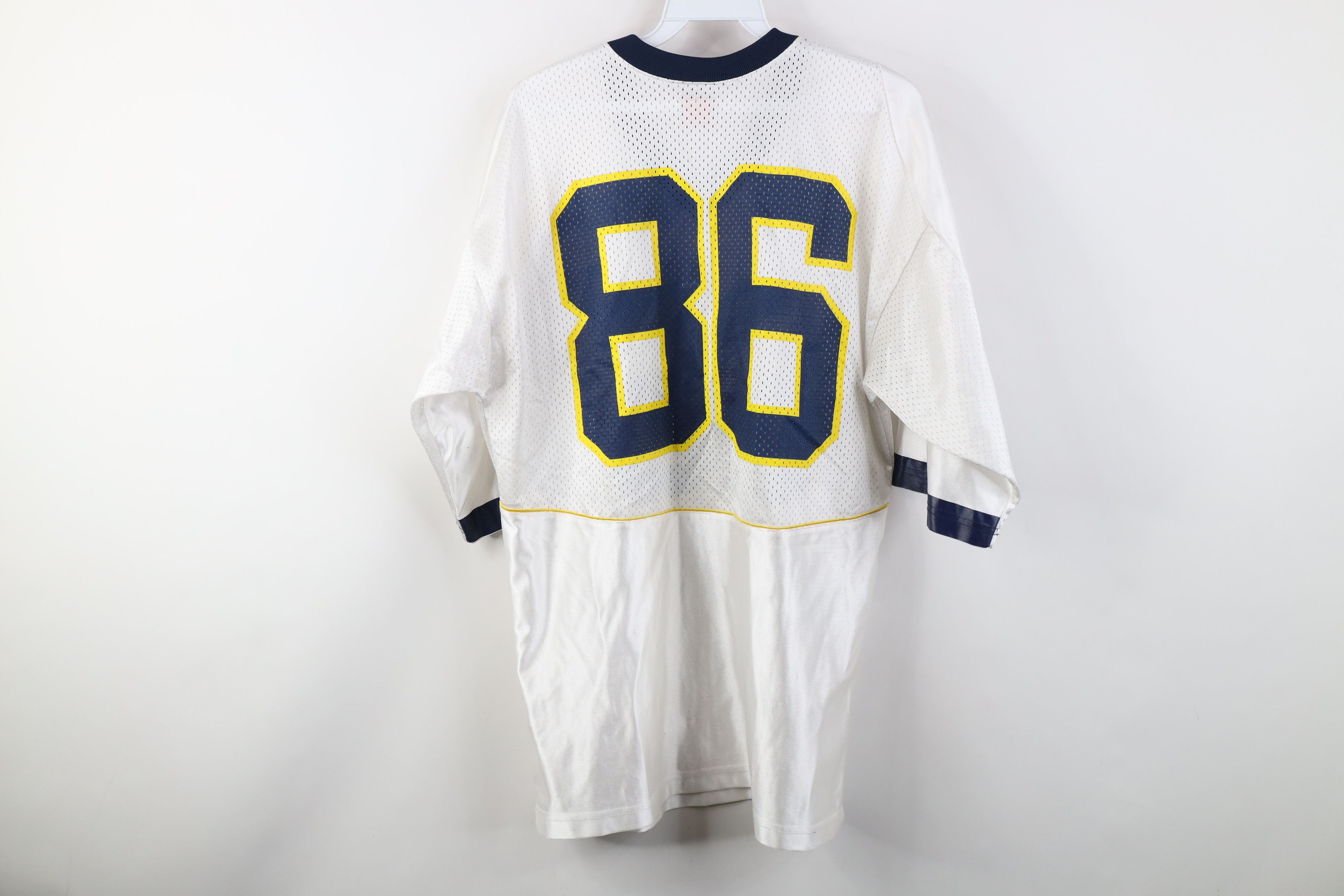 Nike Vintage Nike Mario Manningham University of Michigan Jersey Size US S / EU 44-46 / 1 - 14 Thumbnail