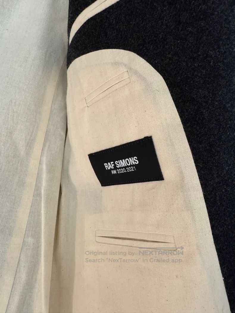 Raf Simons Raf Simons AW20-21 Grey Oversized Suit Size 48R - 5 Thumbnail