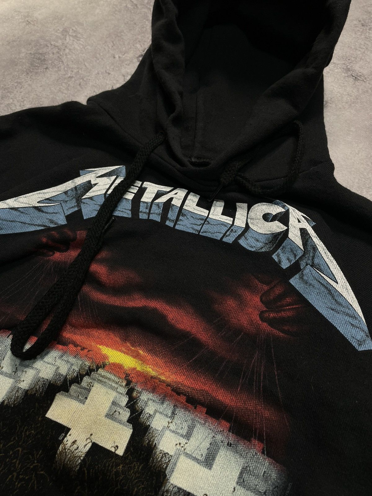 Band Tees Vtg 90s Metallica Master of Puppets Faded Thrashed Hoodie M Size US M / EU 48-50 / 2 - 7 Thumbnail