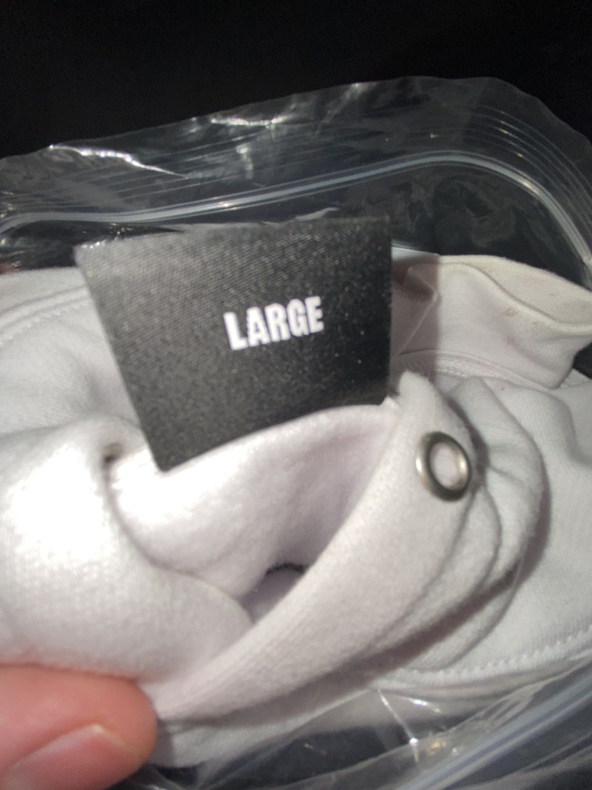 Revenge Revenge juice wrld white collage hoodie Size US L / EU 52-54 / 3 - 4 Thumbnail