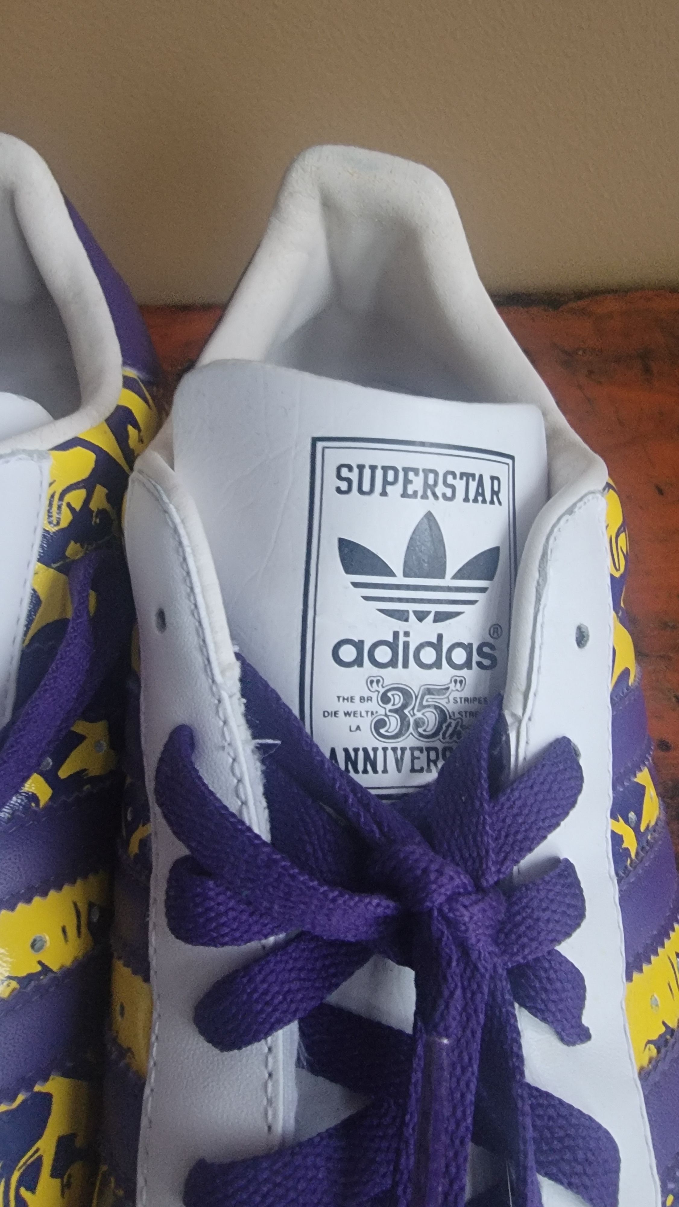 Adidas × Andy Warhol Rare. adidas Superstar 35th Anniversary Andy Warhol Size US 11.5 / EU 44-45 - 4 Thumbnail