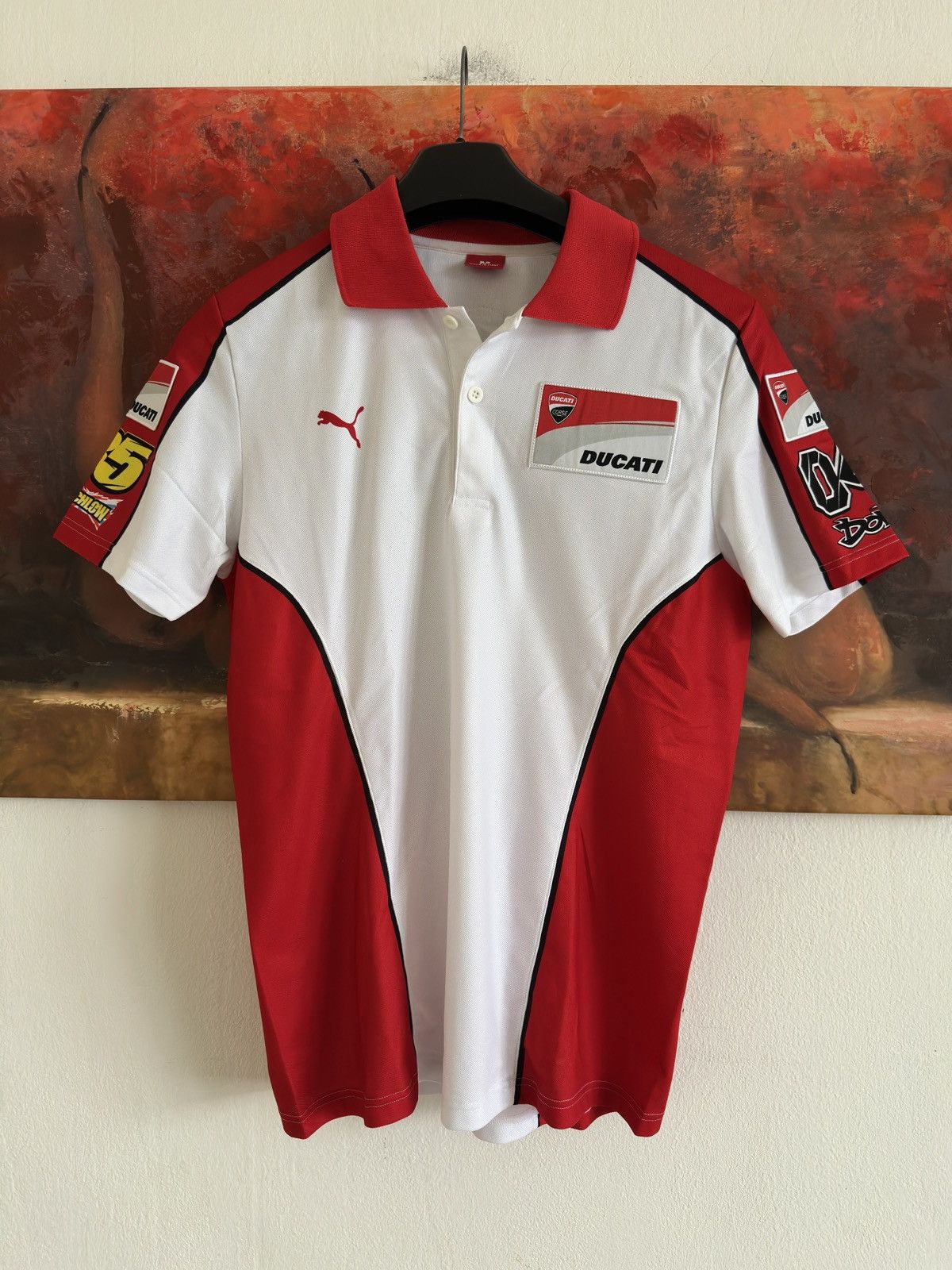 Ducati Puma Ducati Racing Moto Team Polo Shirt Size M Size US M / EU 48-50 / 2 - 1 Thumbnail