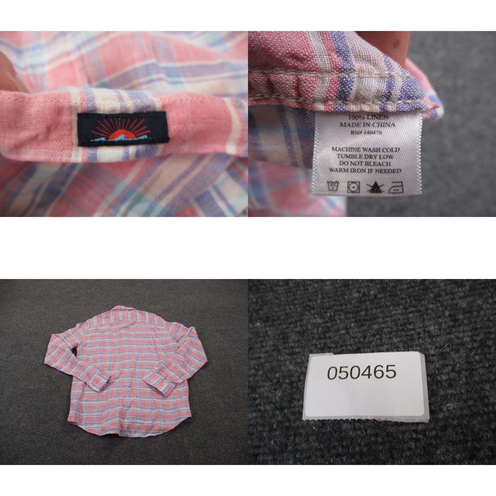 Faherty Faherty Shirt Mens M Plaid Linen Lightweight Breathable Workwear Country Preppy Size US M / EU 48-50 / 2 - 8 Thumbnail