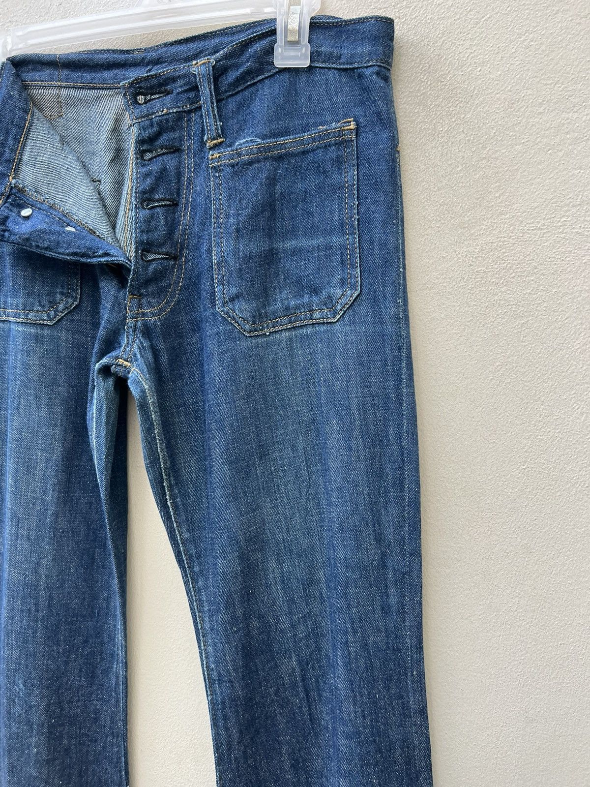 Edwin Vintage 70s Edwin Light Denim Super Flare Jeans Size US 30 / EU 46 - 11 Thumbnail