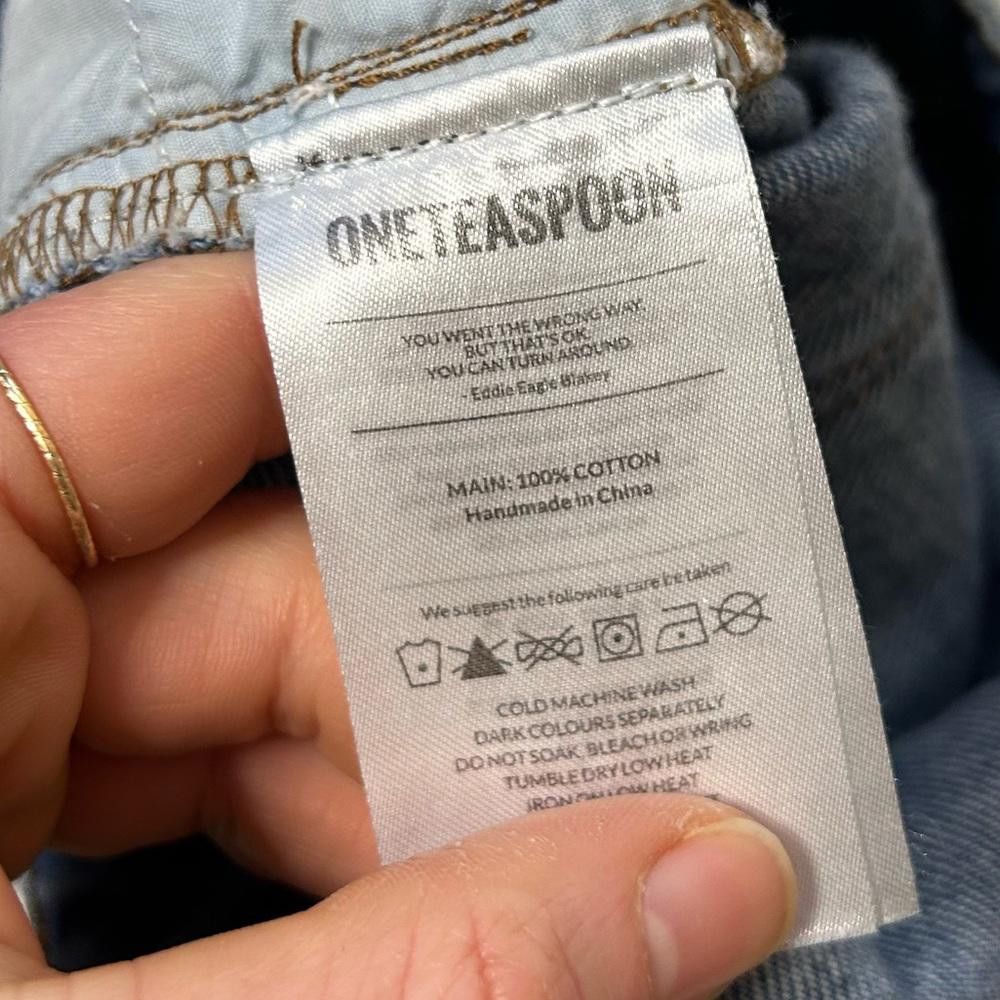 One Teaspoon One Teaspoon l Casanova Straight Leg Jeans Size 24 Size 24" / US 00 / IT 34 - 9 Thumbnail