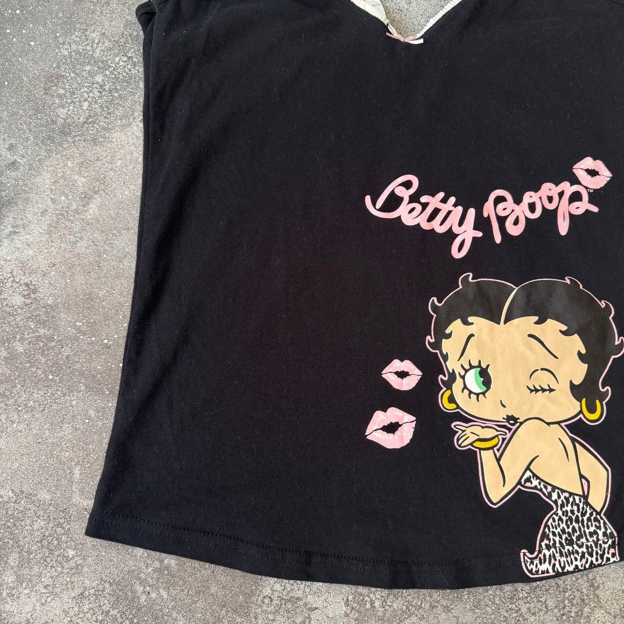 20471120 × Hysteric Glamour × Japanese Brand Y2K Betty Boop Vintage Super Sexy Tank Top Size L / US 10 / IT 46 - 5 Thumbnail
