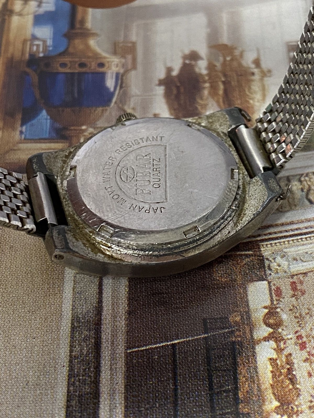 Jewelry FUBAR Watch Vintage, Floral Motif Size ONE SIZE - 5 Thumbnail