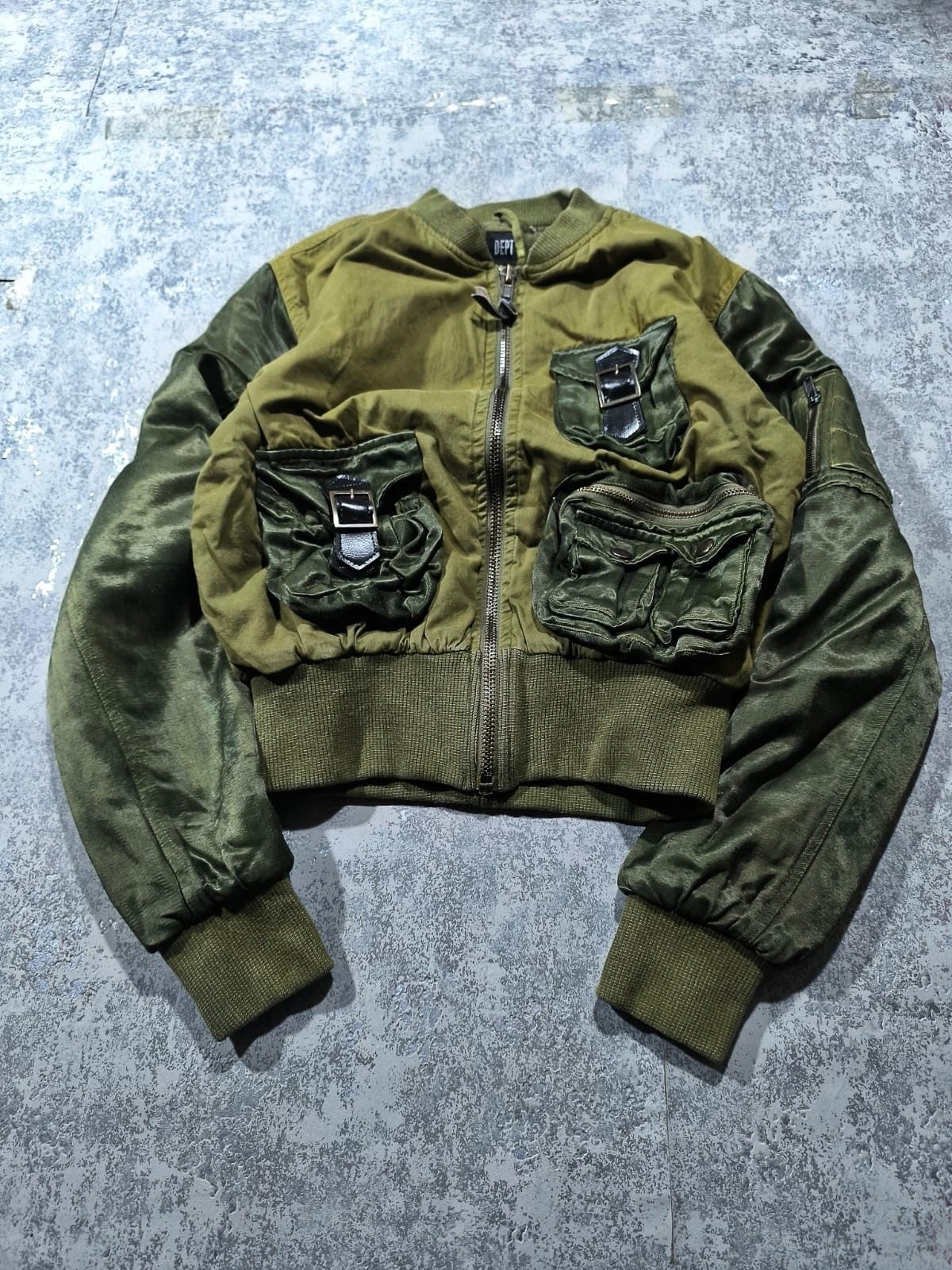 Other Avangarde Japan Streetwear Faded Military Bomber Jacket Size S / US 4 / IT 40 - 2 Thumbnail