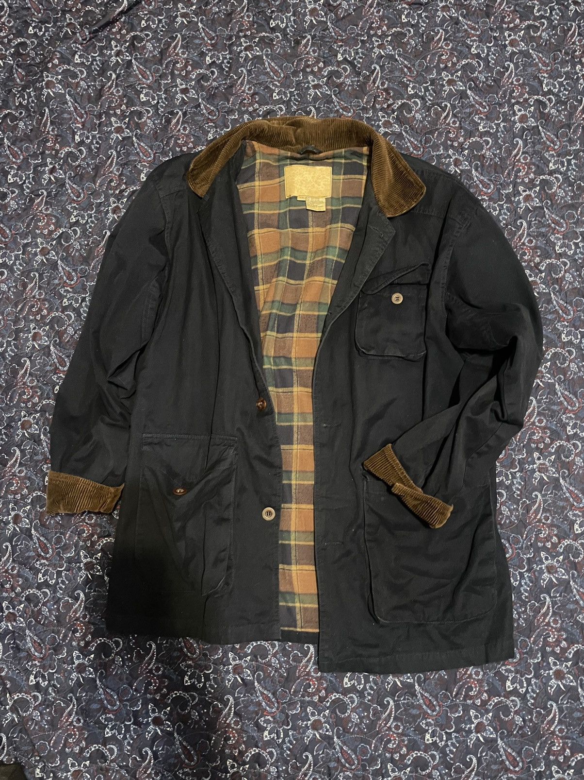 Vintage Vintage Flannel-Lined Field Jacket Size US M / EU 48-50 / 2 - 2 Thumbnail