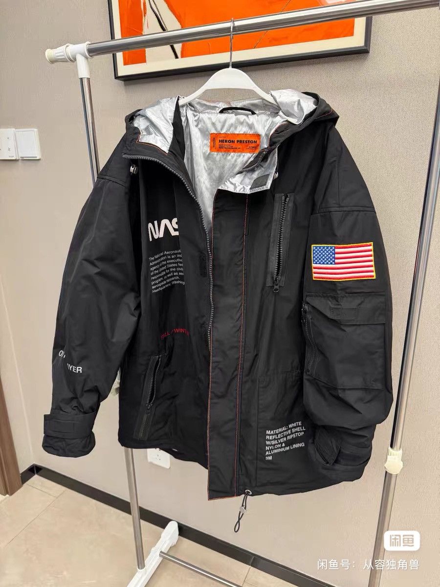 Heron Preston heron preston nasa parka bomber jacket similar to bape kith Size US M / EU 48-50 / 2 - 2 Thumbnail