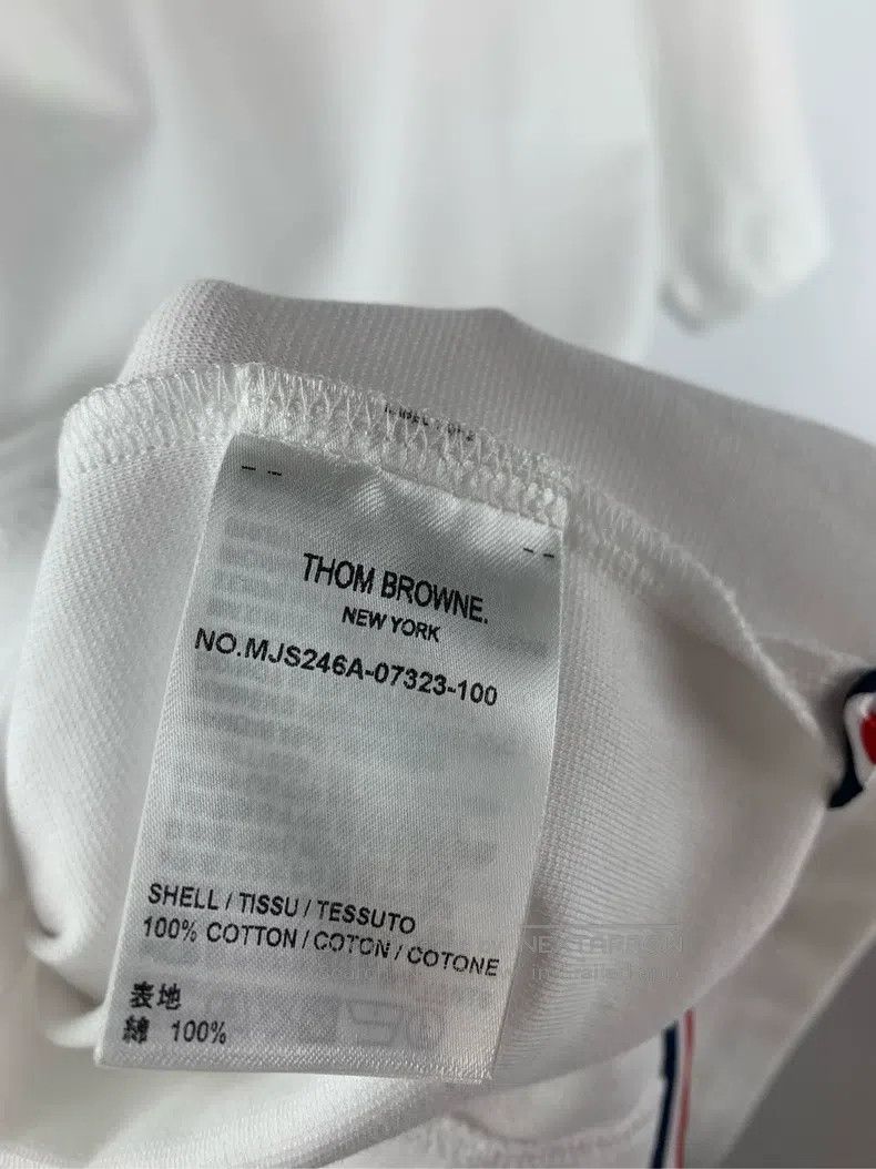 Thom Browne Thom Browne White short-sleeved Size US M / EU 48-50 / 2 - 4 Thumbnail