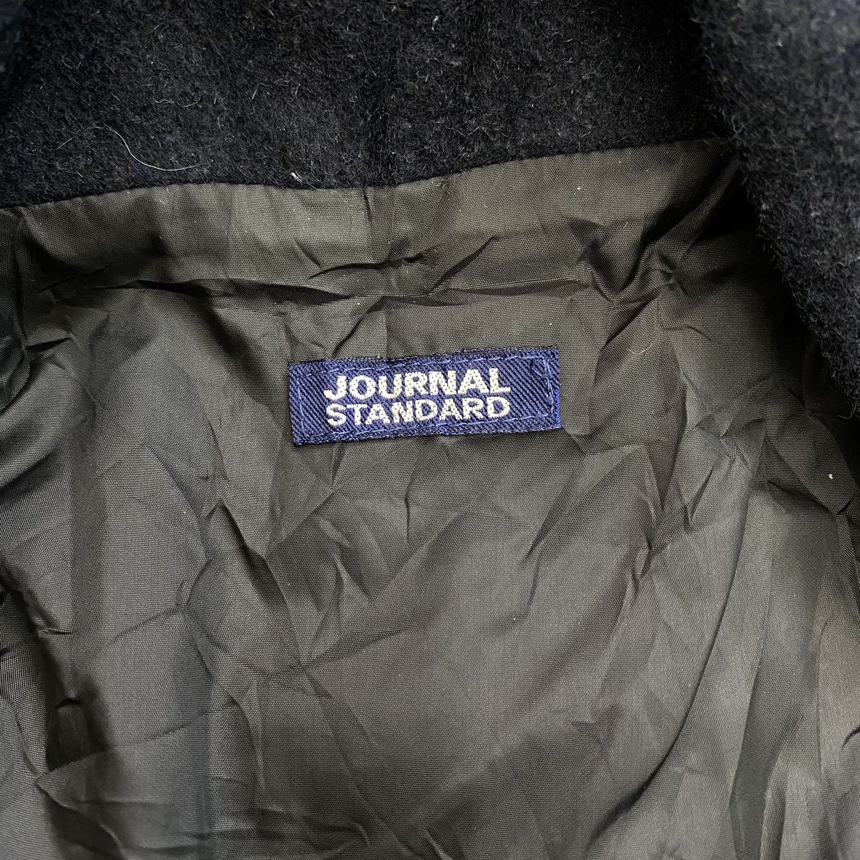 Japanese Brand JOURNAL STANDARD Japanese Brand Black Wool Duffle Jacket Size US S / EU 44-46 / 1 - 3 Thumbnail
