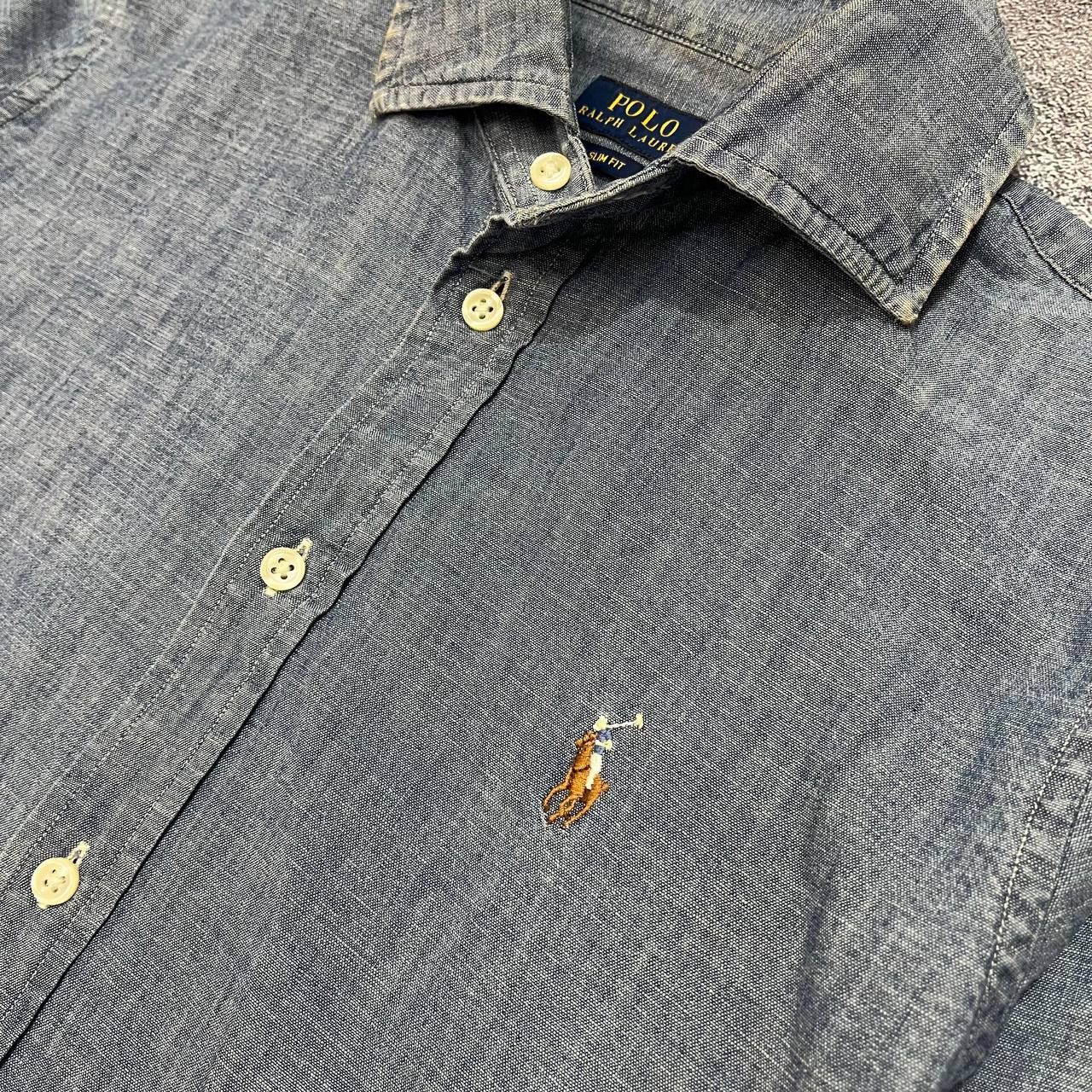 Polo Ralph Lauren × Vintage Vintage y2k Polo Raplh Lauren Shirt Size US S / EU 44-46 / 1 - 7 Thumbnail
