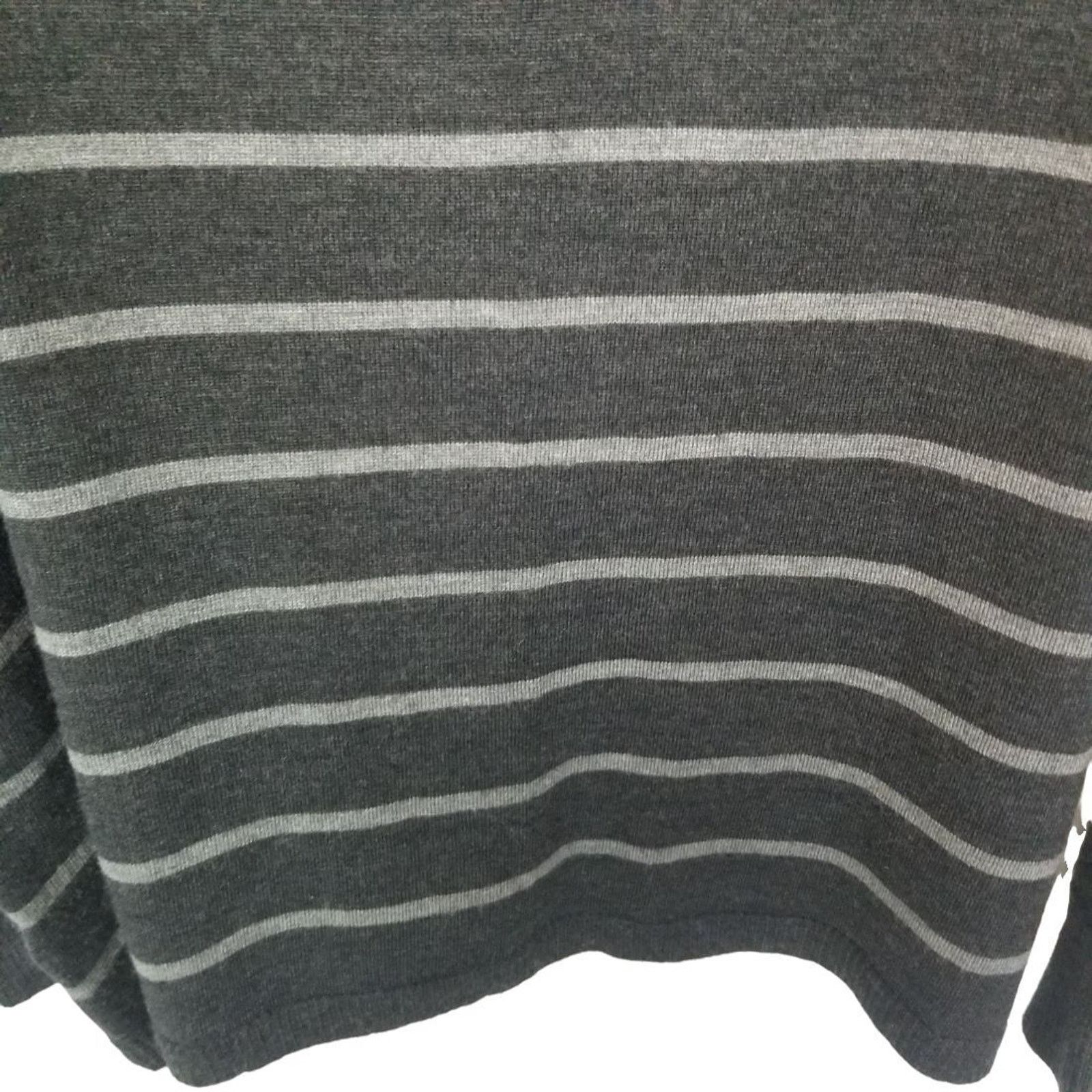 Eileen Fisher Eileen Fisher Merino Wool Sweater Striped Sz M Dark Academia Size M / US 6-8 / IT 42-44 - 3 Thumbnail