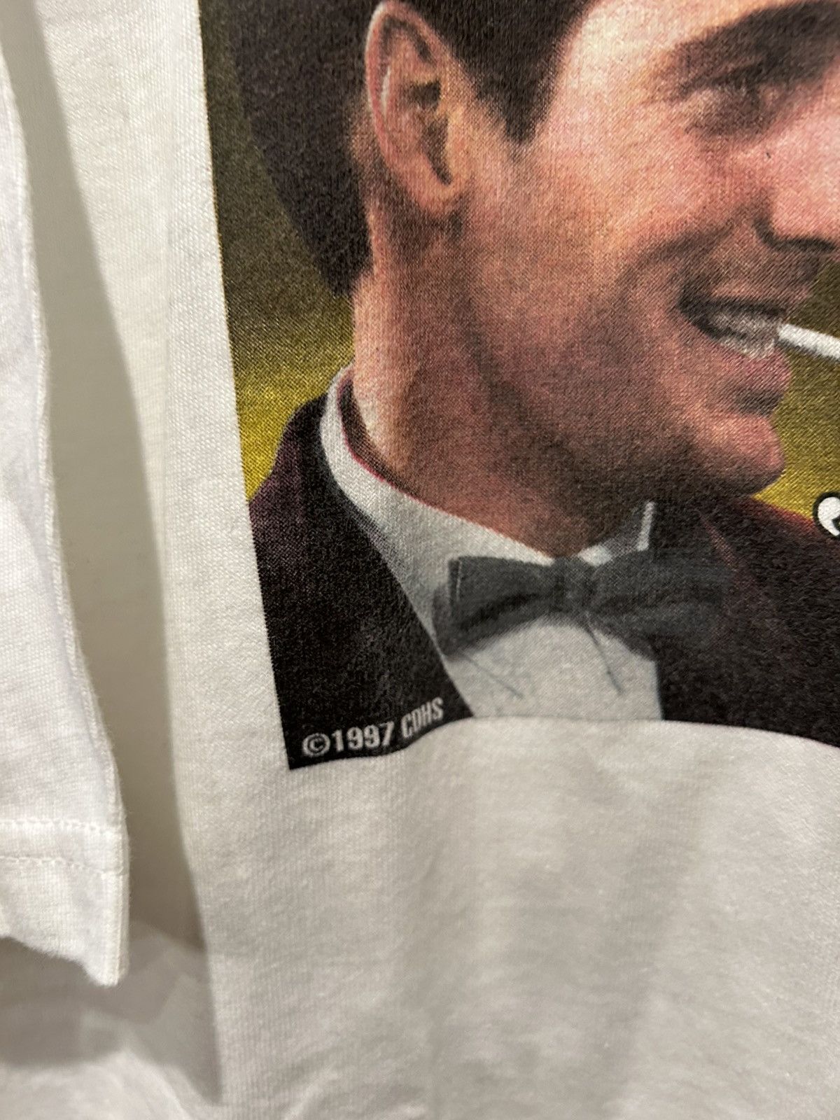 Vintage VTG Anti Cigarette Smoking “Mind If I Smoke.. Care If I Die? Size US XL / EU 56 / 4 - 3 Thumbnail