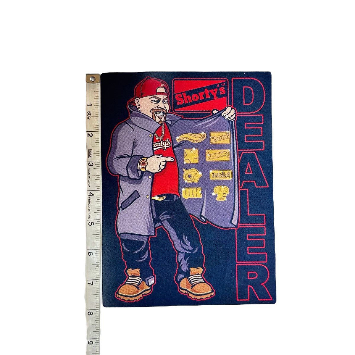 Shorty's Skateboards SHORTY'S Dealer Cartoon Skateboarding STICKER Chad Muska Size ONE SIZE - 2 Thumbnail