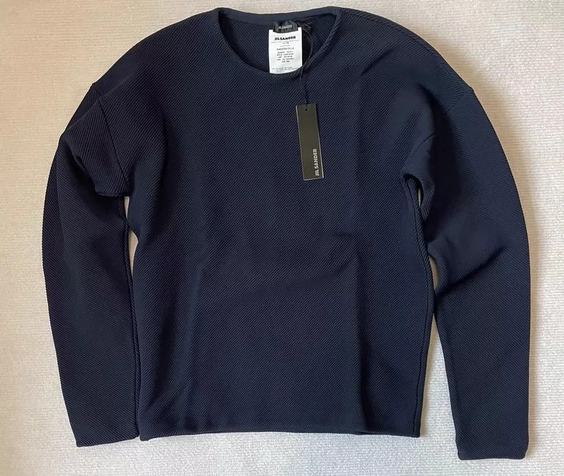 Jil Sander Jil Sander Silhouette twill long sleeve Size L / US 10 / IT 46 - 1 Thumbnail