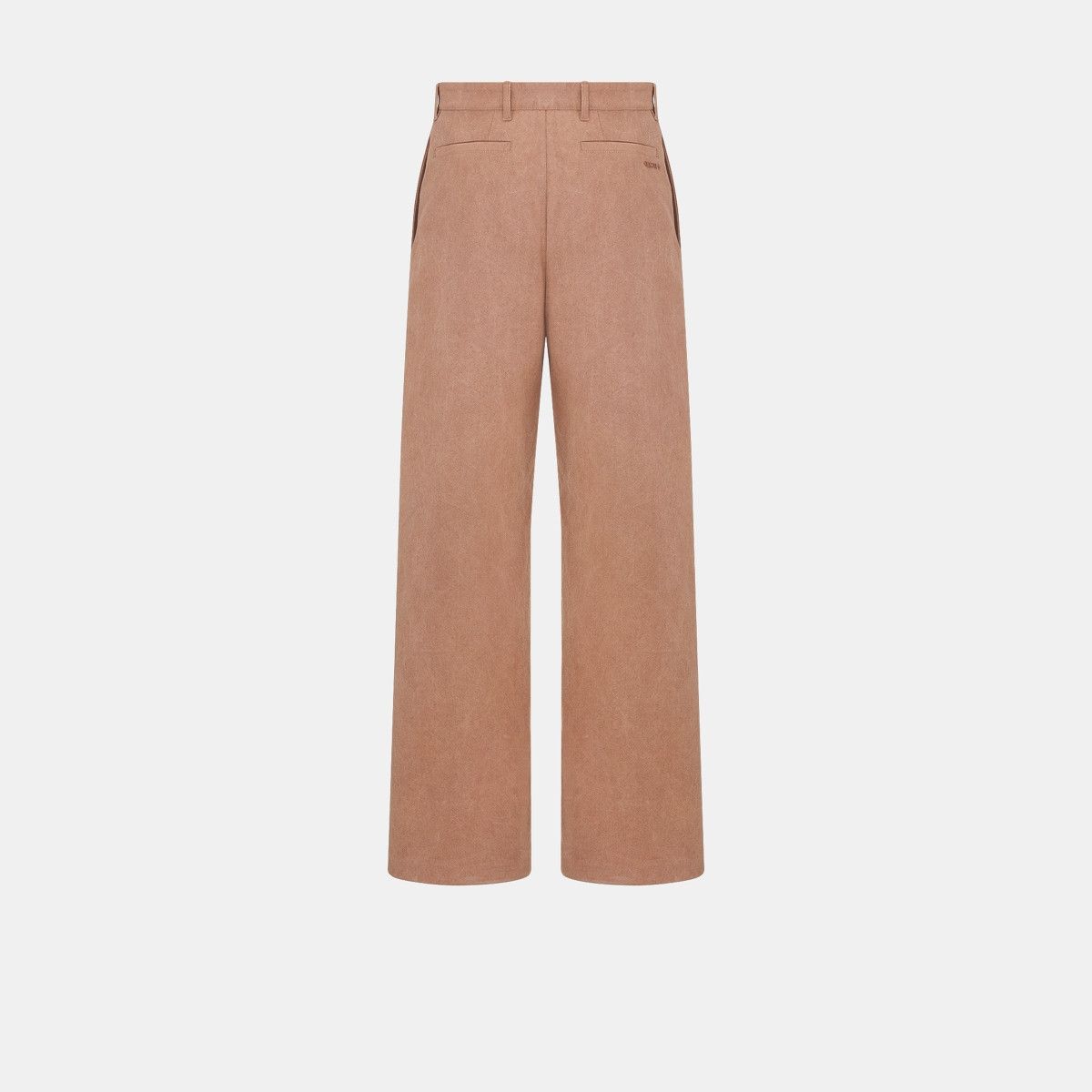 Dior o1bcso1str0326 Loose-Fit Pants in Beige Size US 34 / EU 50 - 2 Thumbnail