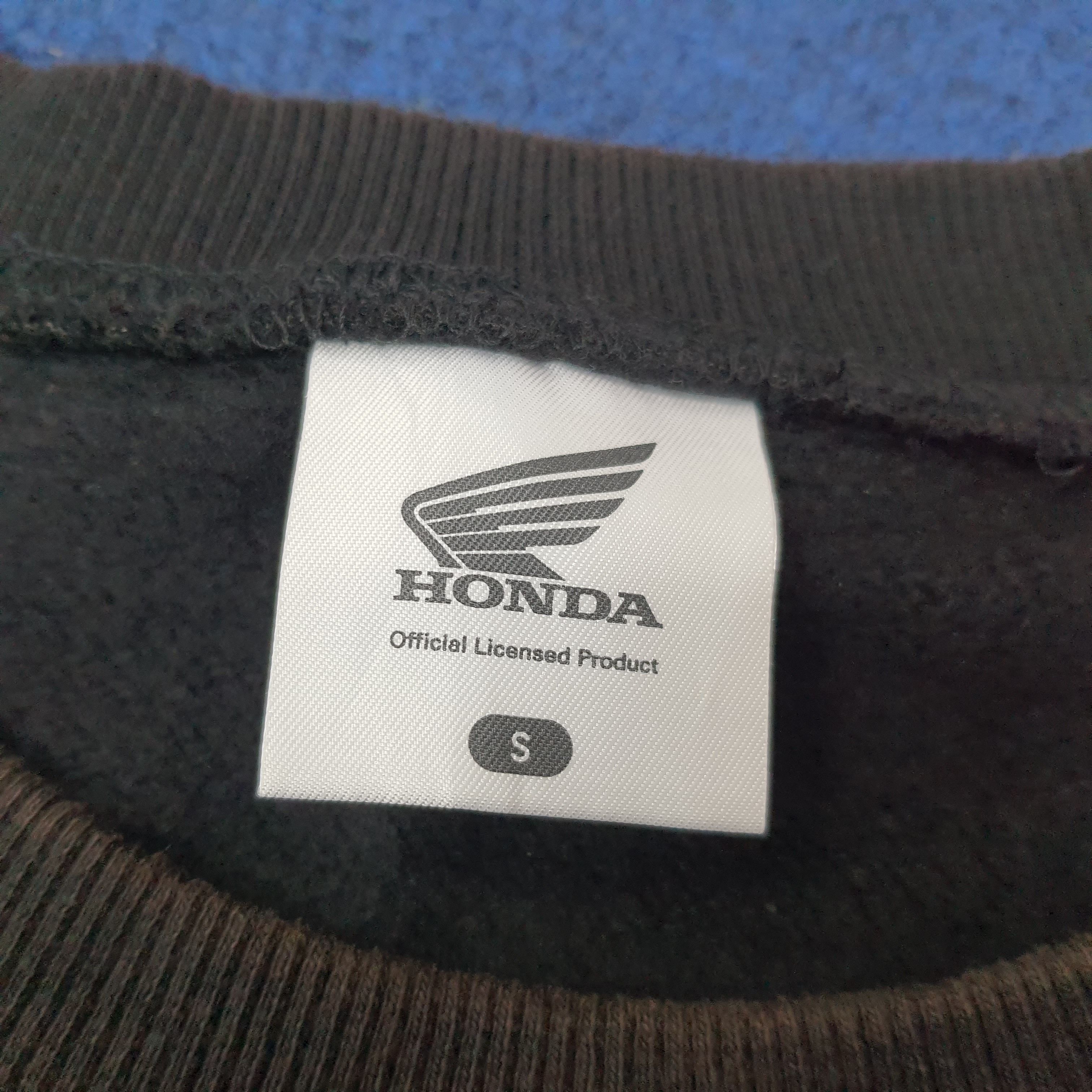 Honda Vintage HONDA Japan Sports Brand Sweatshirt C262N28 Size US S / EU 44-46 / 1 - 5 Thumbnail