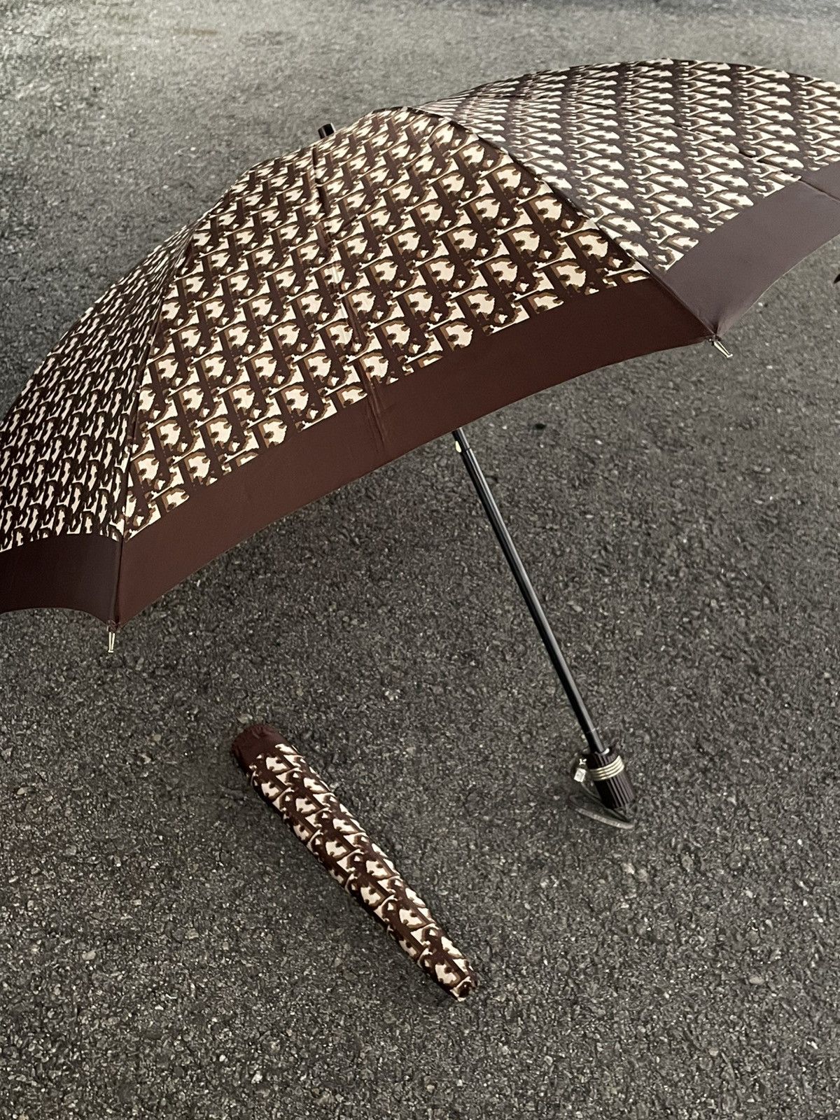 Dior Christian Dior Trotter Monogram Umbrella Size ONE SIZE - 4 Thumbnail