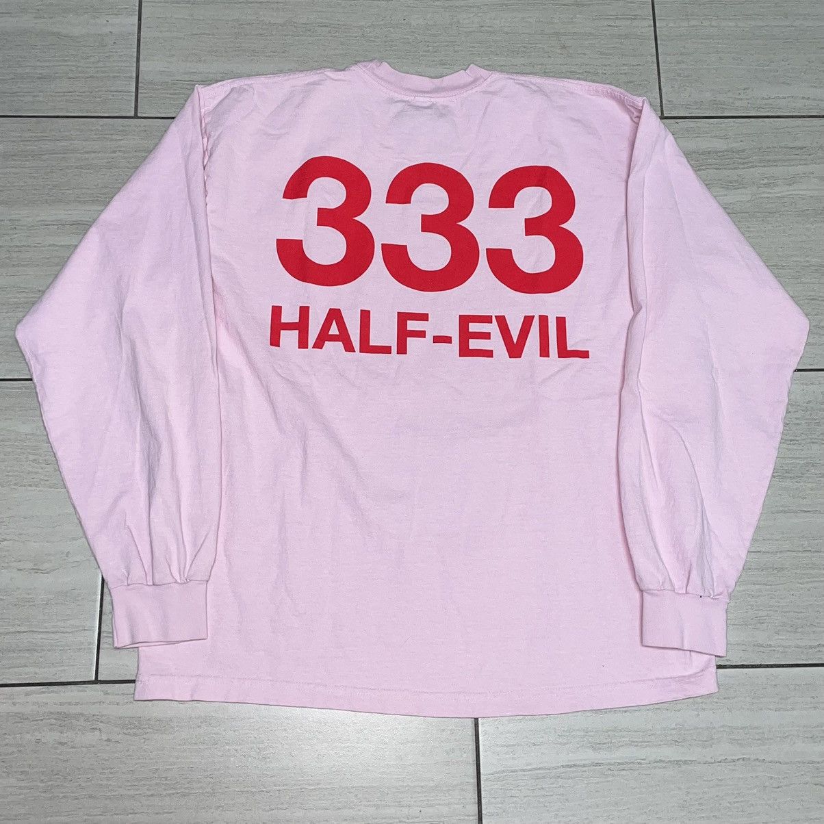 Half Evil Half Evil 333 Pink Longsleeve Size US L / EU 52-54 / 3 - 1 Thumbnail