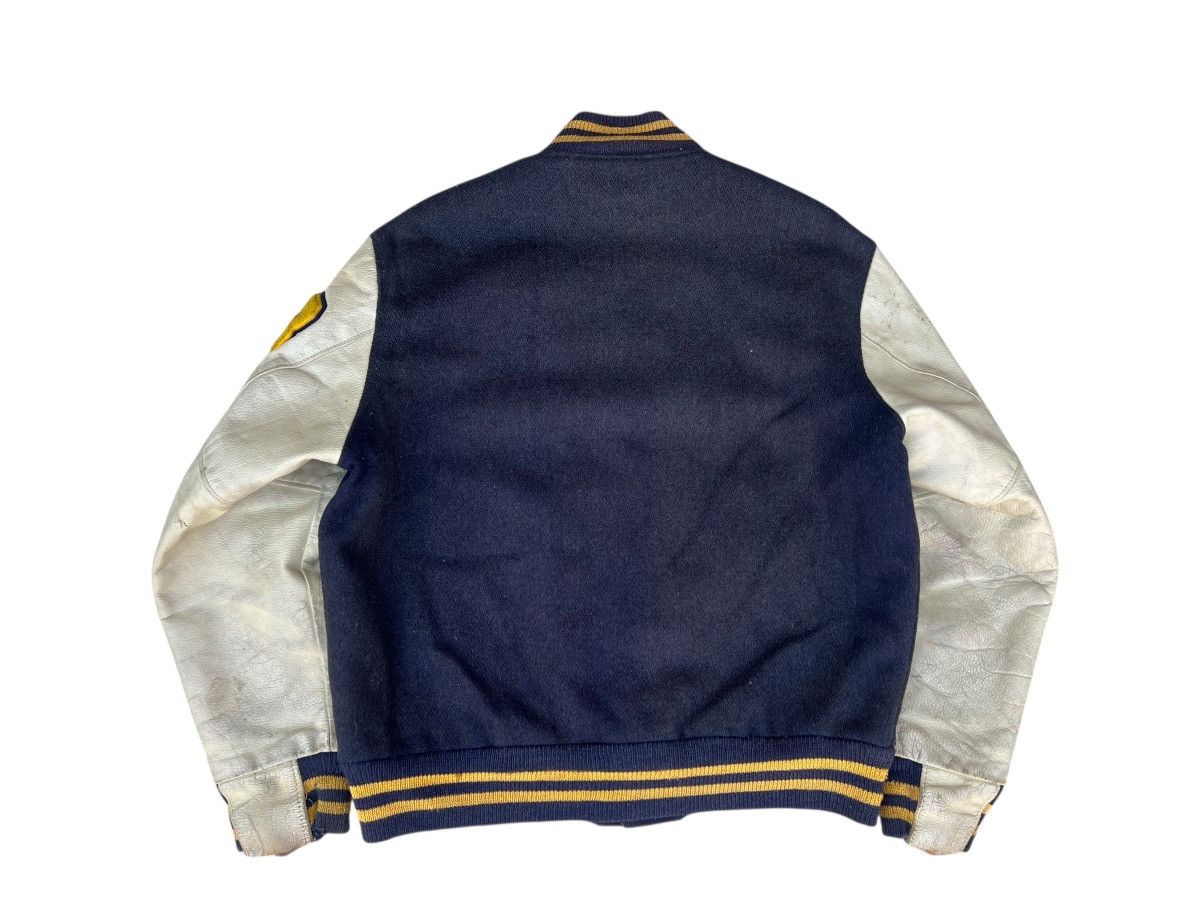 Golden Bear 70s Golden Bear Distressed Bomber Varsity Jacket Size US L / EU 52-54 / 3 - 14 Thumbnail
