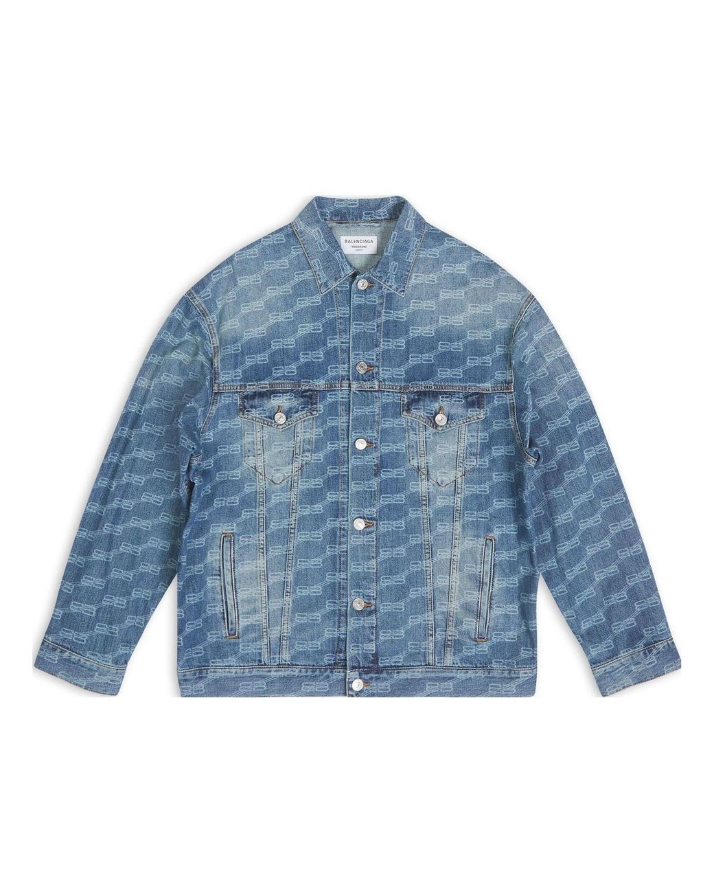 Balenciaga BB Monogram Large Fit Jacket Size US M / EU 48-50 / 2 - 1 Preview