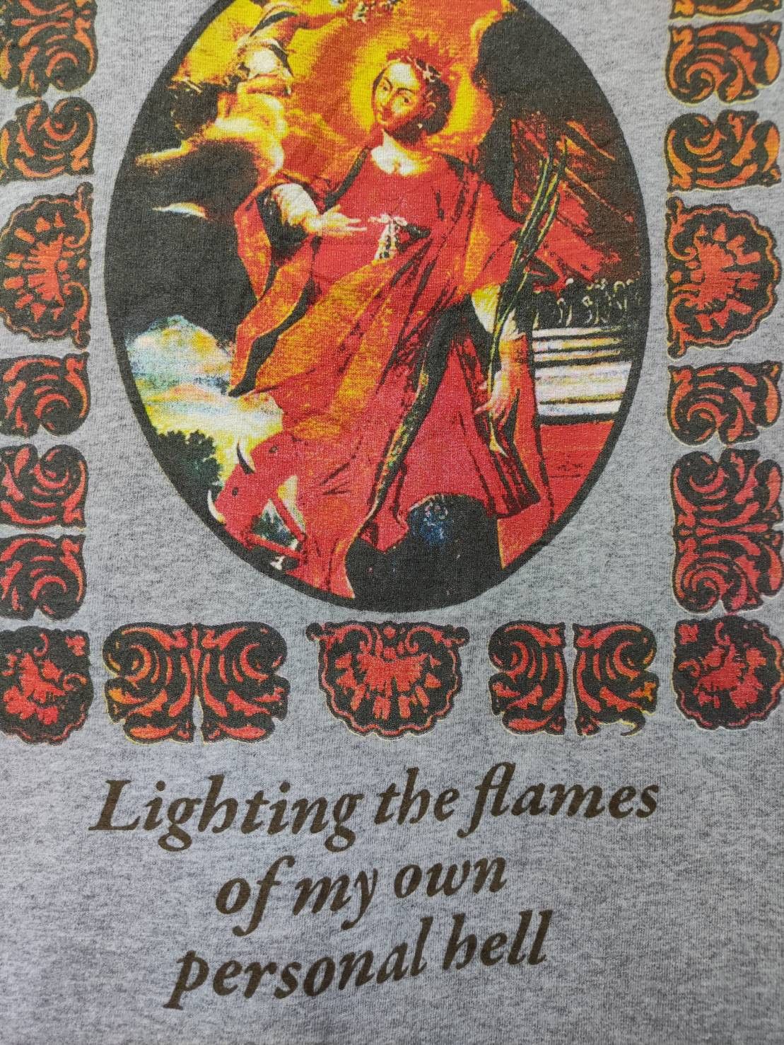 Fuck The Population × G59 Records $uicideboy$ " Lighting the Flame of my Own Personal Hell " Size US XL / EU 56 / 4 - 4 Thumbnail