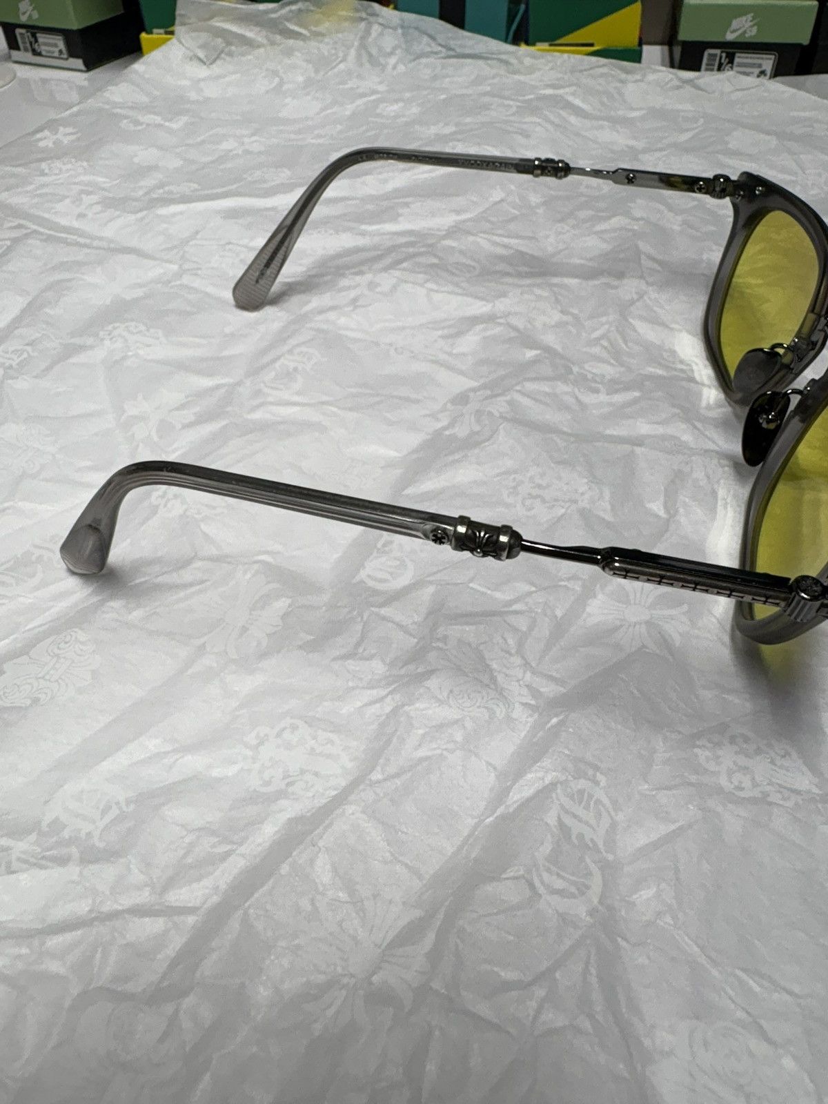 Chrome Hearts Chrome Hearts Tycoxagain Glasses Size ONE SIZE - 21 Thumbnail