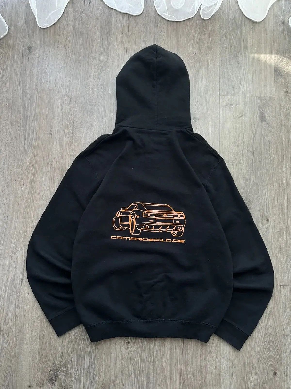 Formula 1 Vintage Racing Camaro Black Hoodie Size US M / EU 48-50 / 2 - 4 Thumbnail
