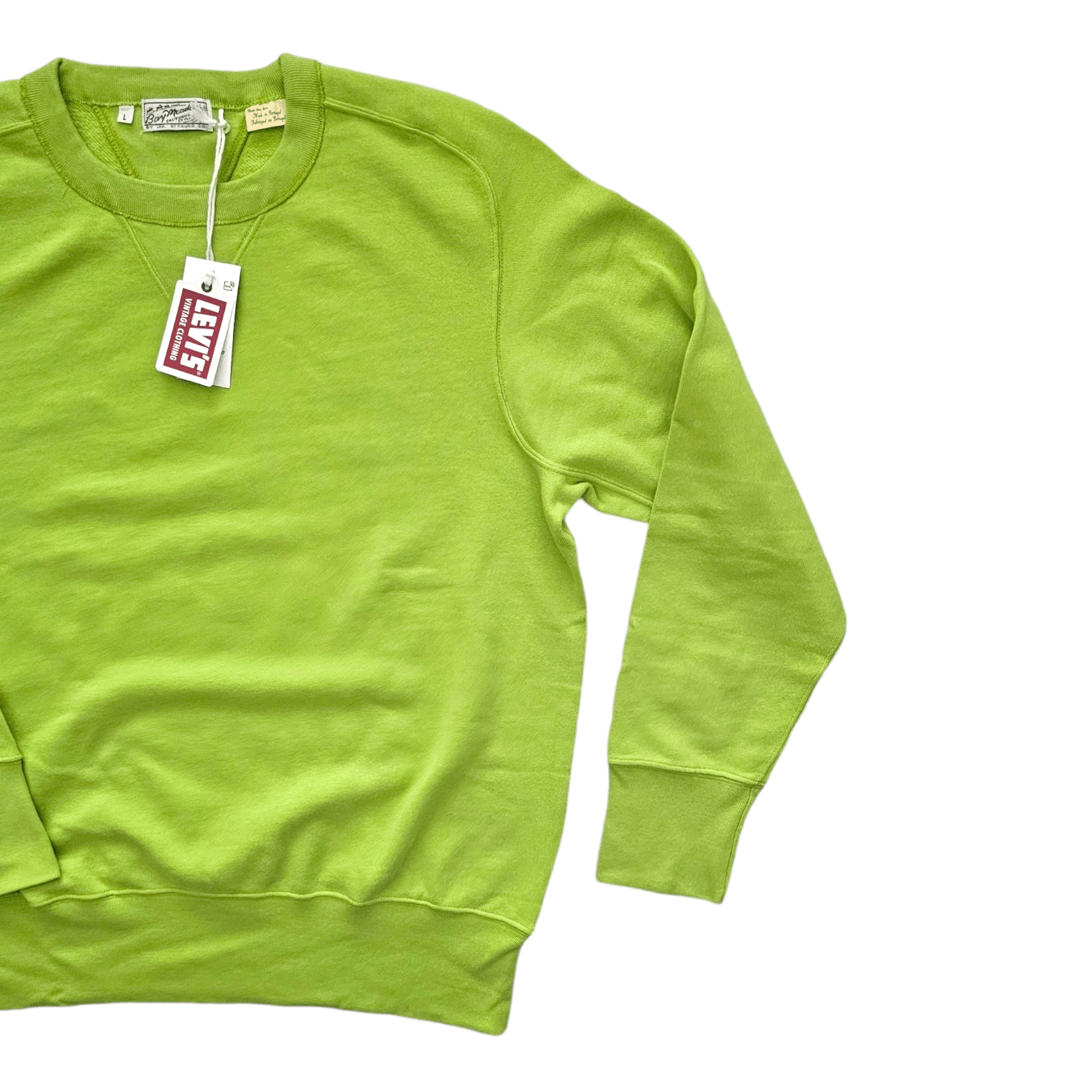 Levi's Vintage Clothing Levi's Vintage Clothing Bay Meadows Sweatshirt Green SS21 Size US L / EU 52-54 / 3 - 2 Thumbnail