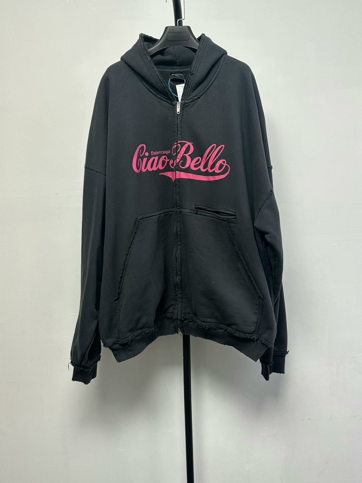 Balenciaga Ciao bello hoodie | Grailed
