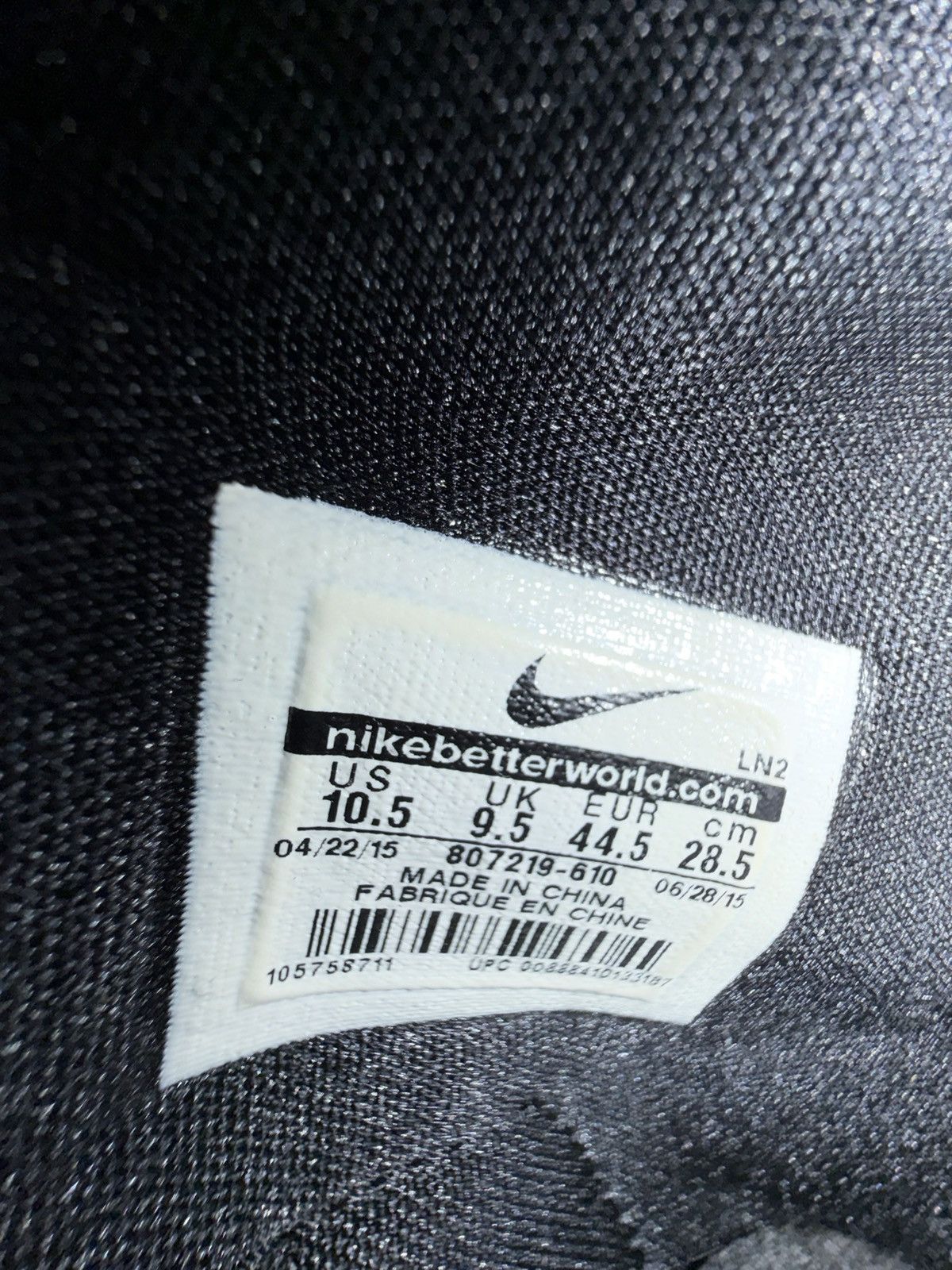 Nike Nike LeBron 13 Away Size US 10.5 / EU 43-44 - 6 Thumbnail