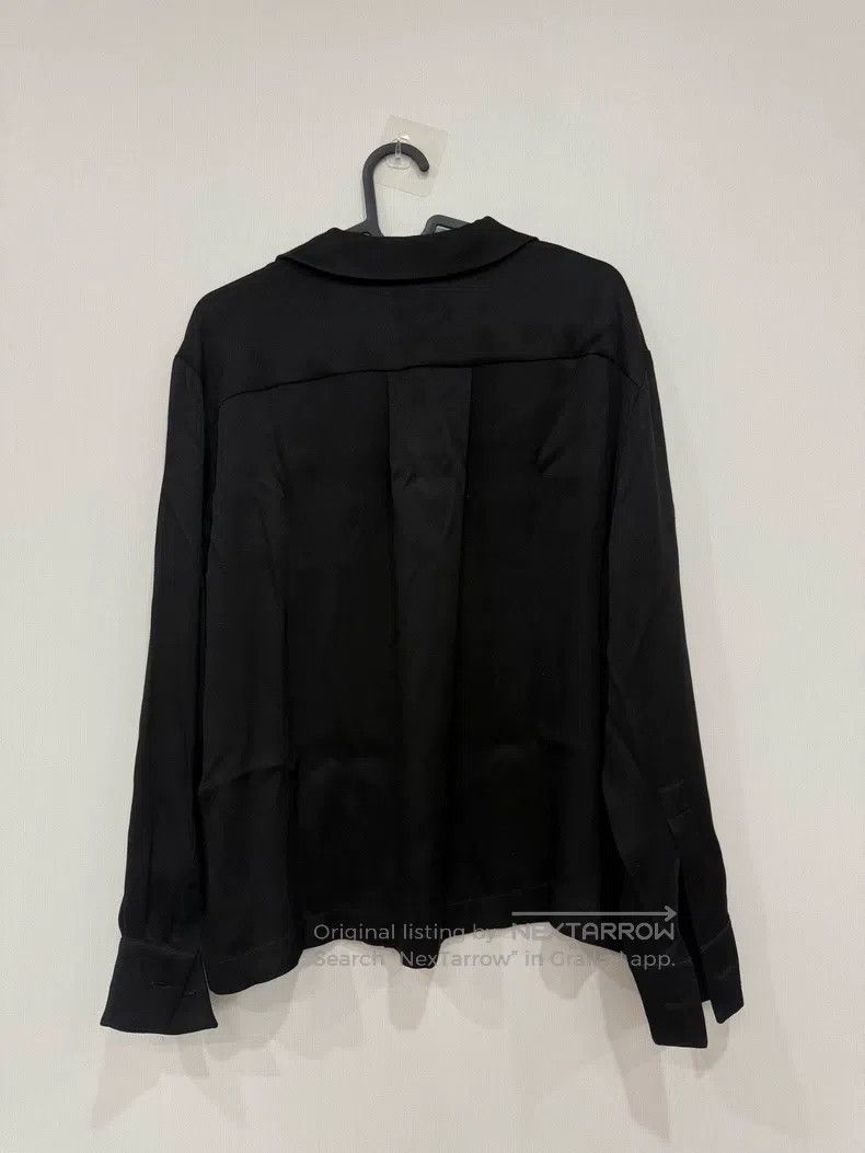 Loewe LOEWE Black Mulberry Silk Shirt Size S / US 4 / IT 40 - 3 Thumbnail
