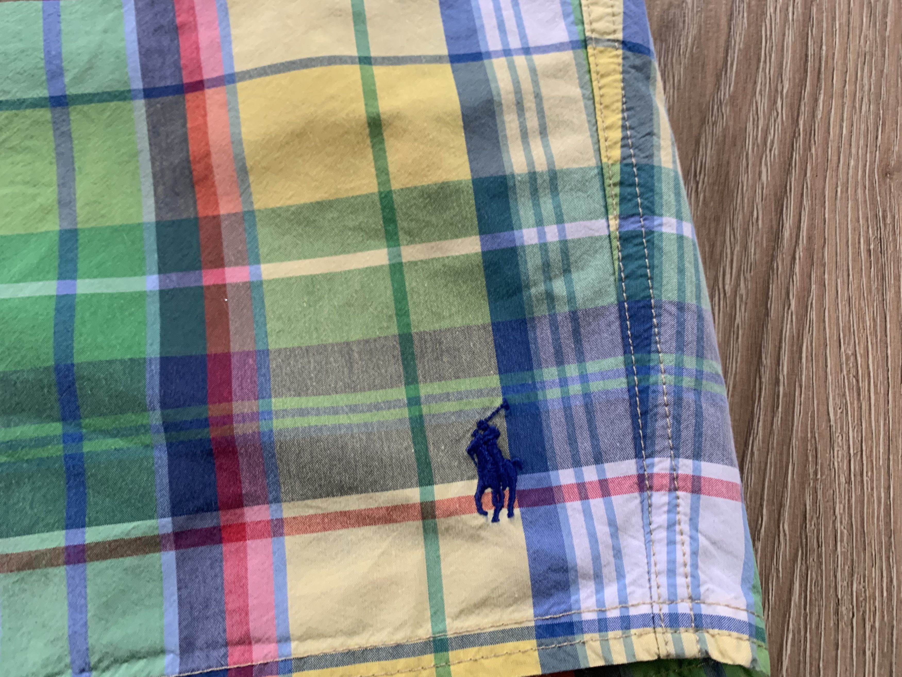 Polo Ralph Lauren Polo Ralph Lauren Multicolor Check Swim Shorts Size US 36 / EU 52 - 5 Thumbnail