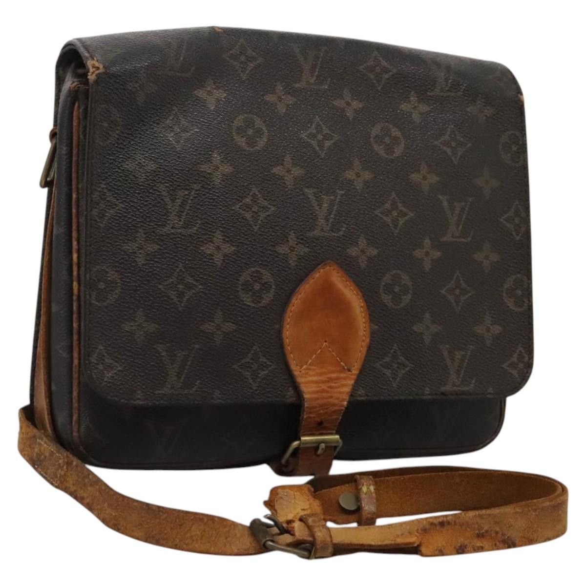 Louis Vuitton LOUIS VUITTON Monogram Cartouchiere GM Shoulder Bag M51252 Size ONE SIZE - 1 Thumbnail
