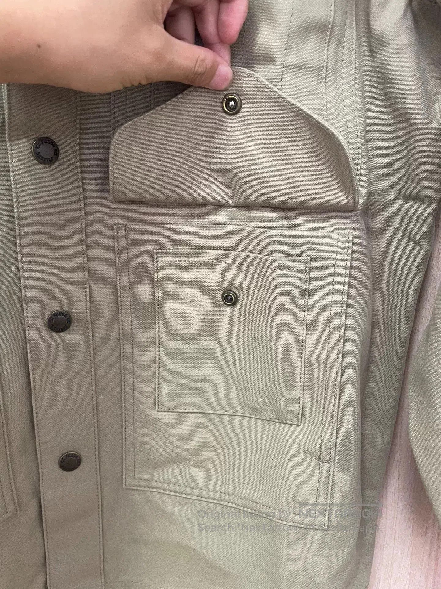 Filson Filson Tin Cloth Cruiser Jacket. Size US XS / EU 42 / 0 - 5 Thumbnail