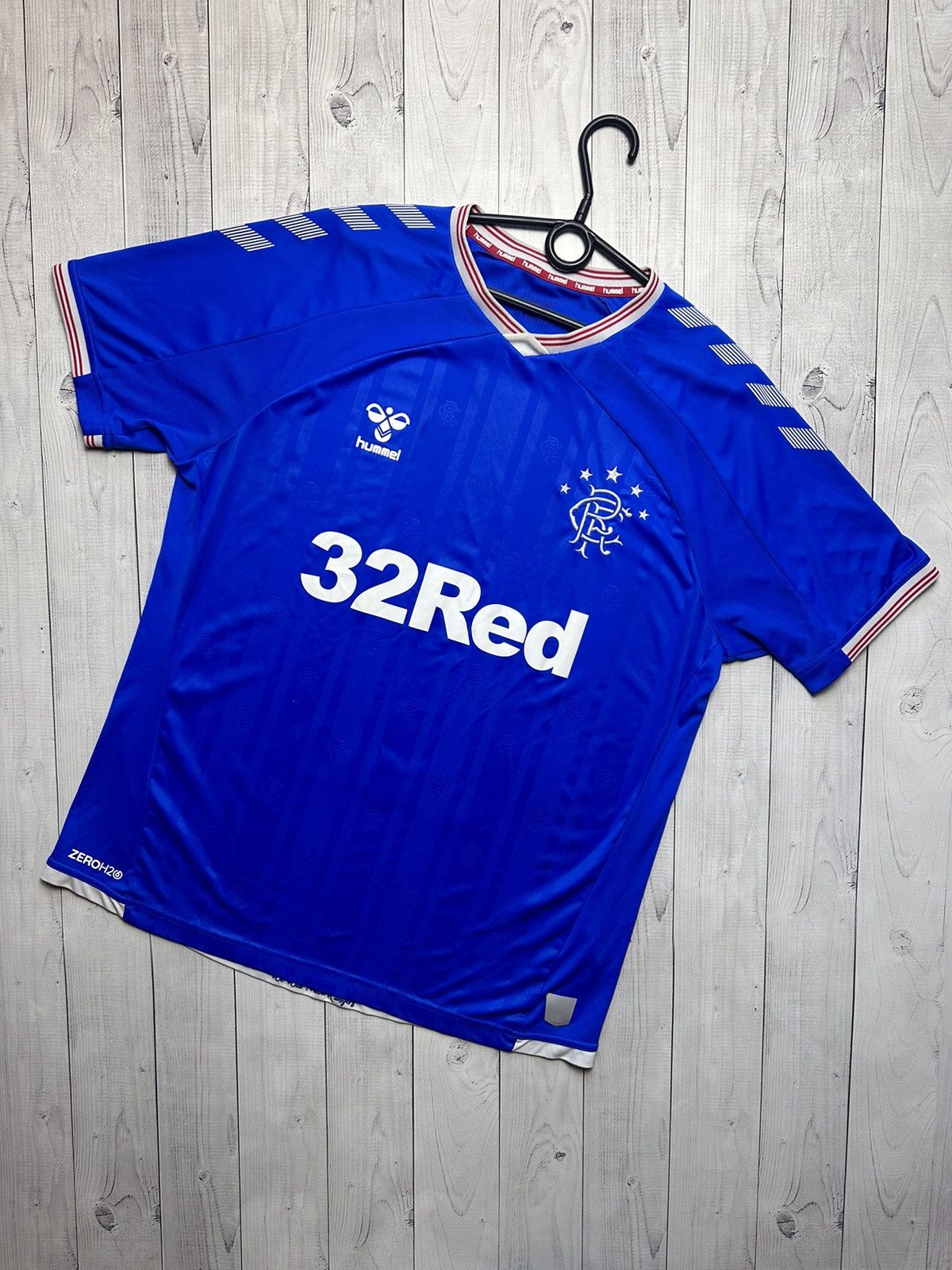 Vintage Vintage Rangers soccer jersey Hummel size L Size US L / EU 52-54 / 3 - 1 Thumbnail