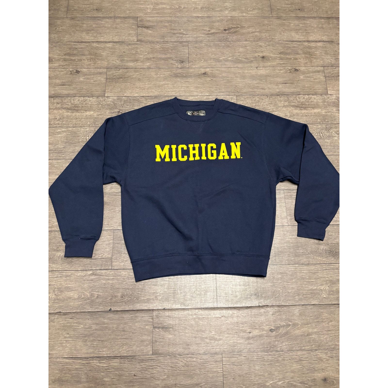Gear for Sports × Vintage Vintage University of Michigan Blue Sweatshirt Sz M Size US M / EU 48-50 / 2 - 1 Thumbnail
