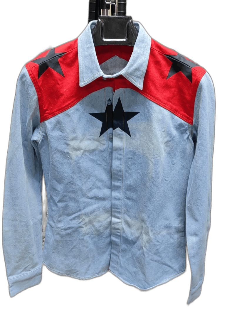 Givenchy Givenchy Star Denim Shirt 38 Size US S / EU 44-46 / 1 - 1 Thumbnail