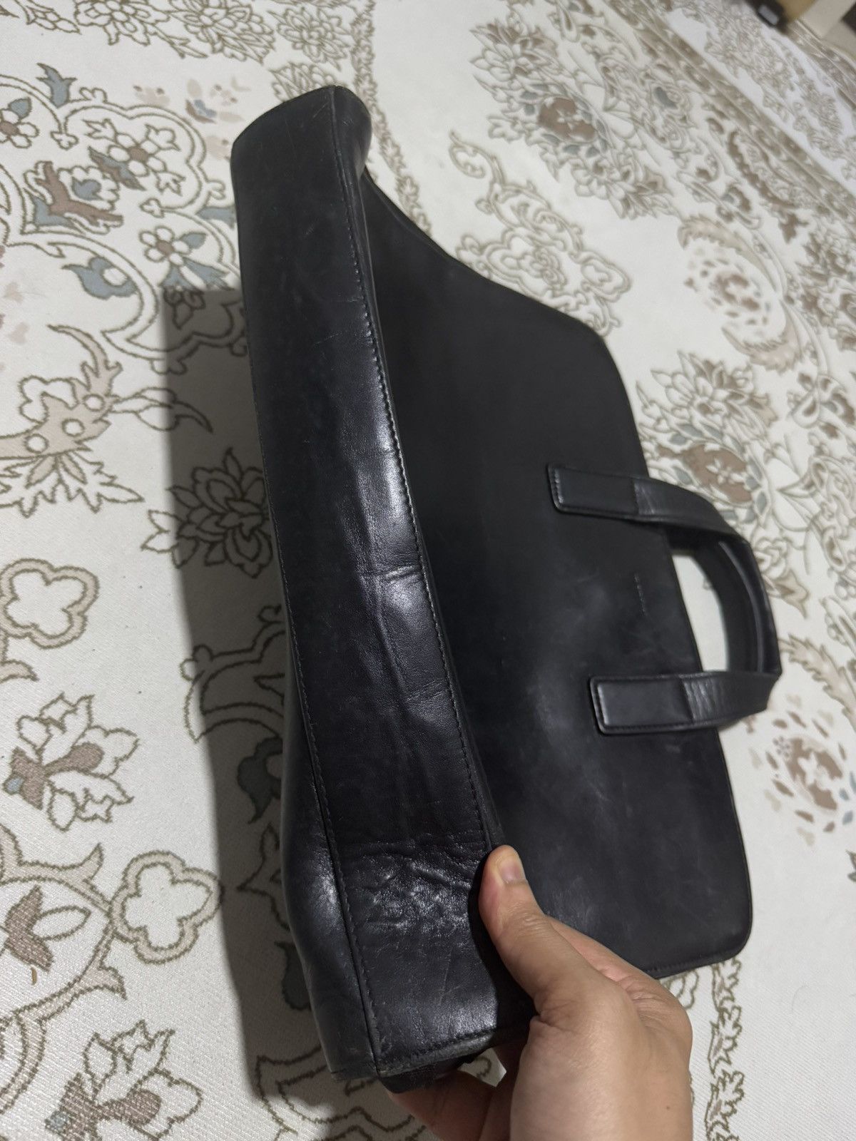 Genuine Leather × Issey Miyake IM Product Issey Luxury Briefcase Business Bag Size ONE SIZE - 4 Thumbnail
