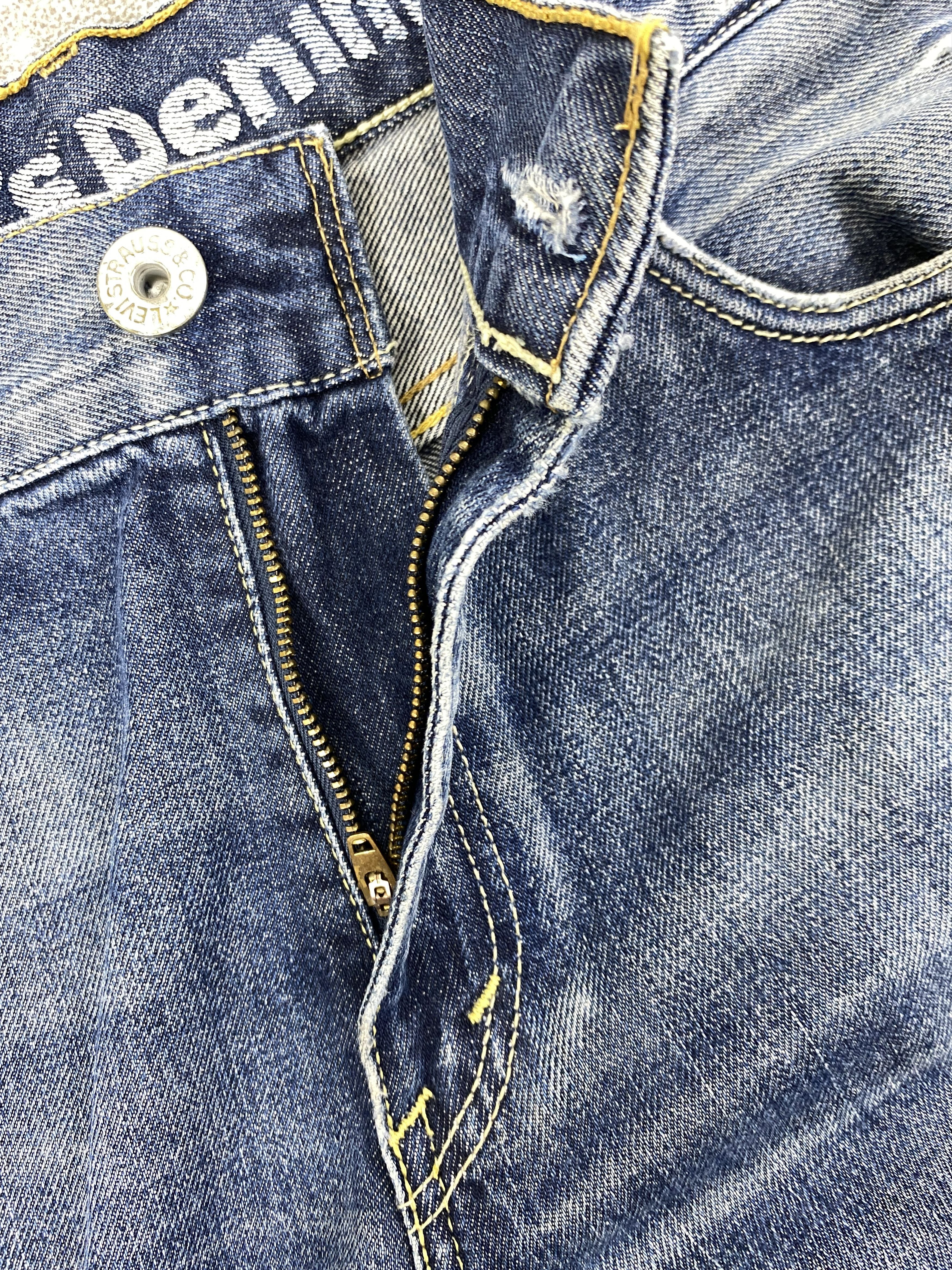Levi's Faded Blue Levi's 523 Jeans 36x28 Denim -JN2045 Size US 36 / EU 52 - 6 Thumbnail