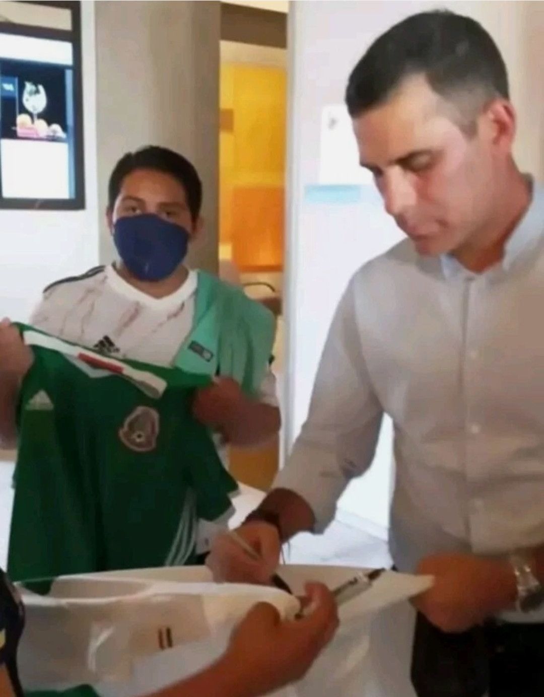 Other Autographed Signed Mexico Rafa Marquez Barcelona Size US XL / EU 56 / 4 - 3 Thumbnail