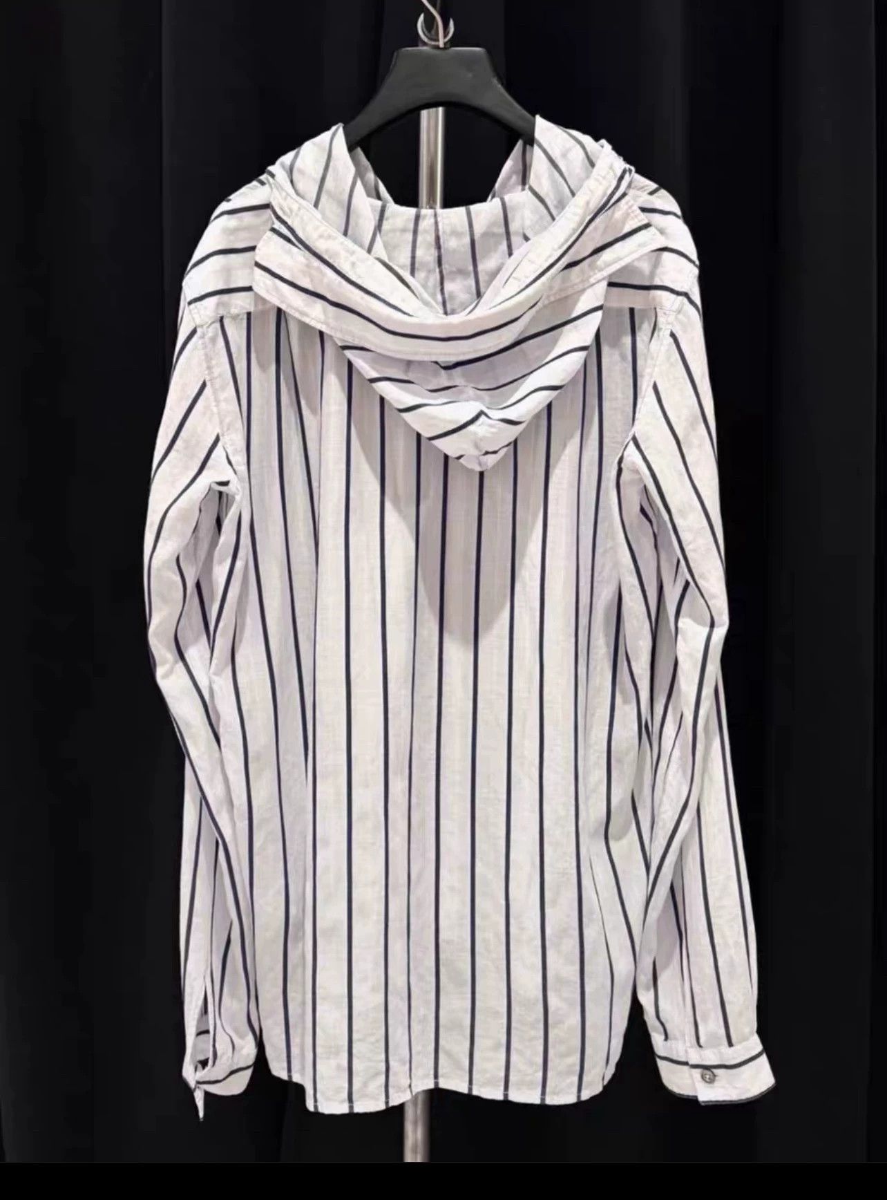 Ann Demeulemeester Ann Demeulemeester, Auntie's 14SS Striped Shirt Size US XXS / EU 40 - 2 Thumbnail