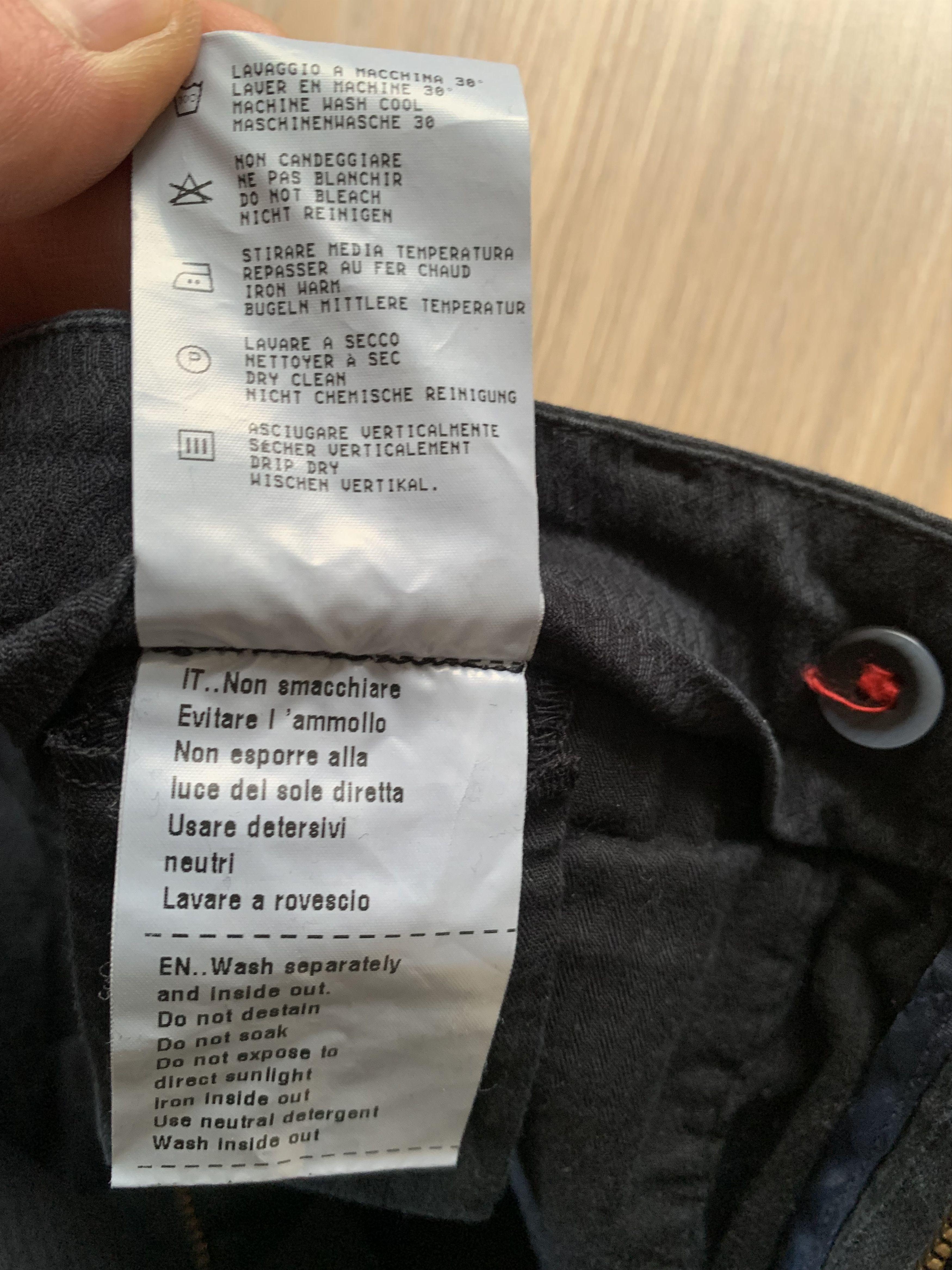 Mason's Masons Milano Blue Cotton Pants Size US 34 / EU 50 - 10 Thumbnail