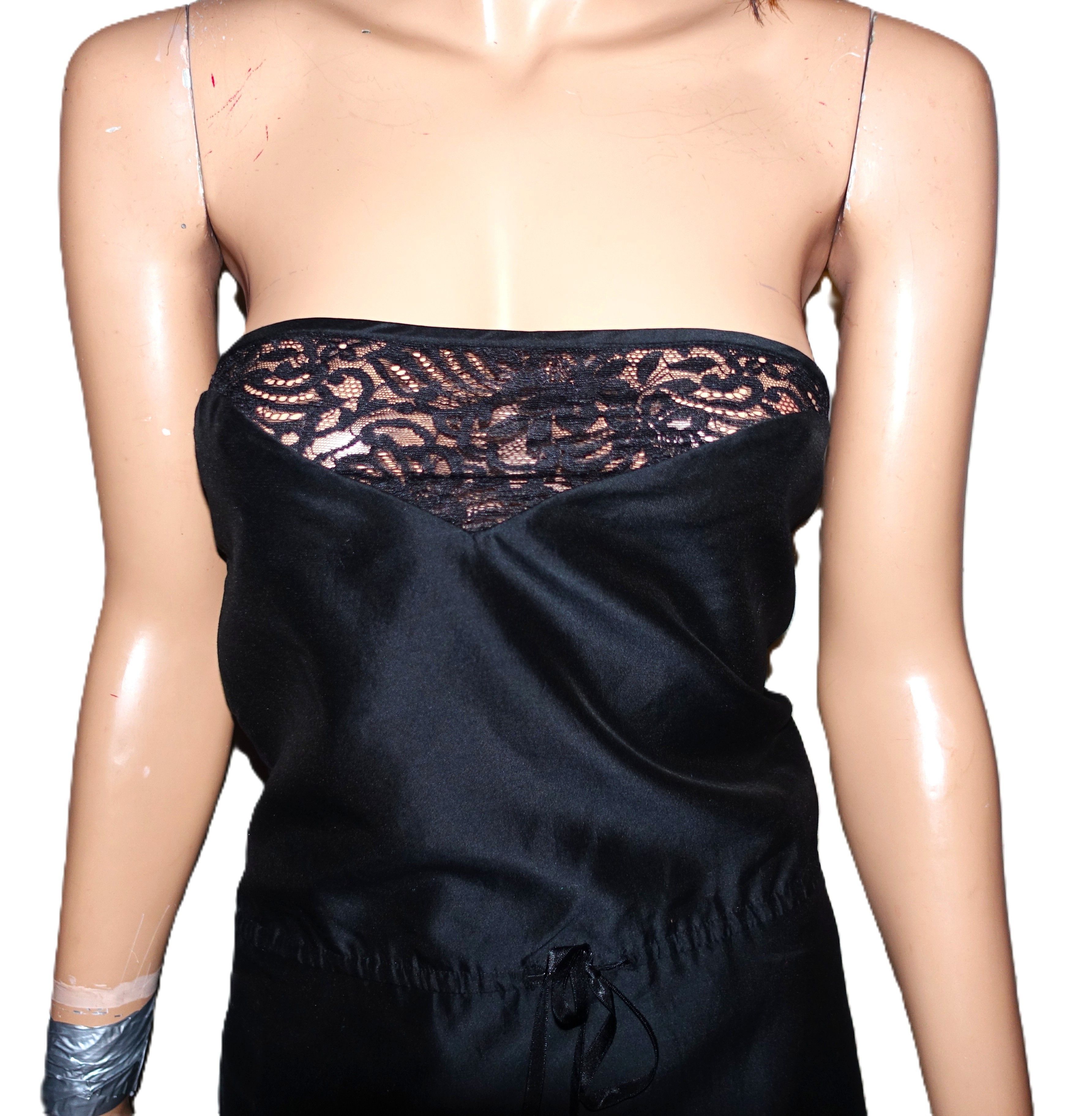 Banana Republic Banana Republic Black Strapless Lace Party Dress 2 Size XS / US 0-2 / IT 36-38 - 3 Thumbnail