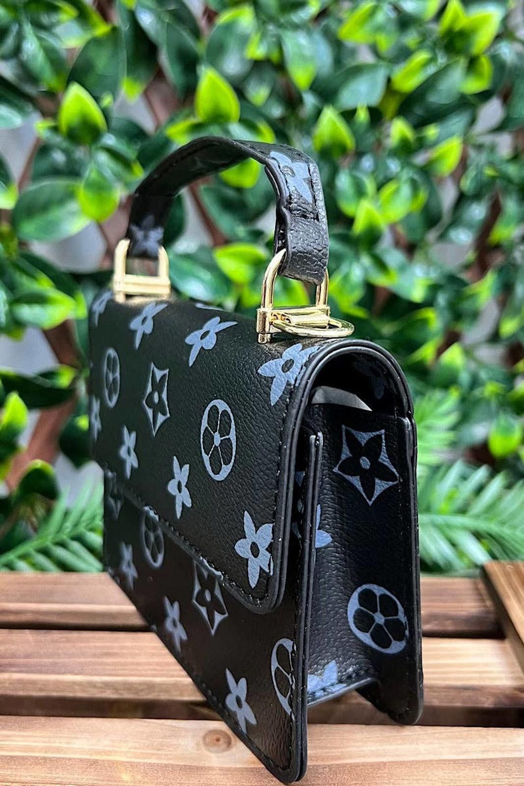 Other Black Star Printed Crossbody with Chain Size ONE SIZE - 2 Thumbnail